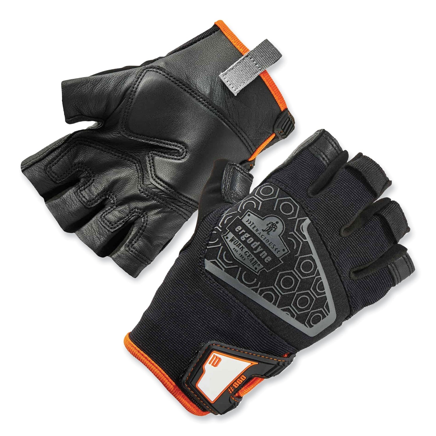 ergodyne® ProFlex 860 Heavy Lifting Utility Gloves, Black, Medium, Pair - Bloom Skins
