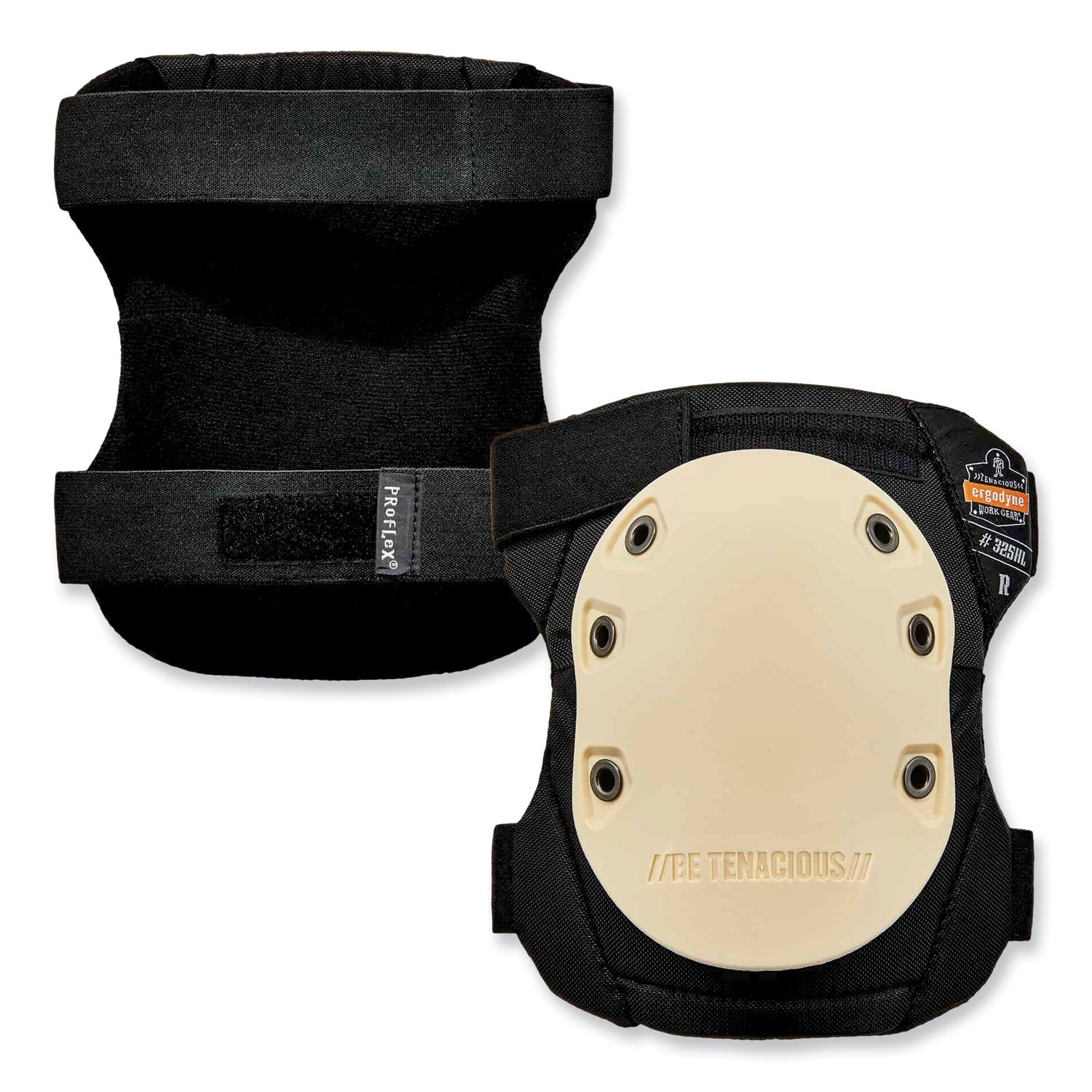 Non-Marring Knee Pads | ProFlex 325HL Tan Cap