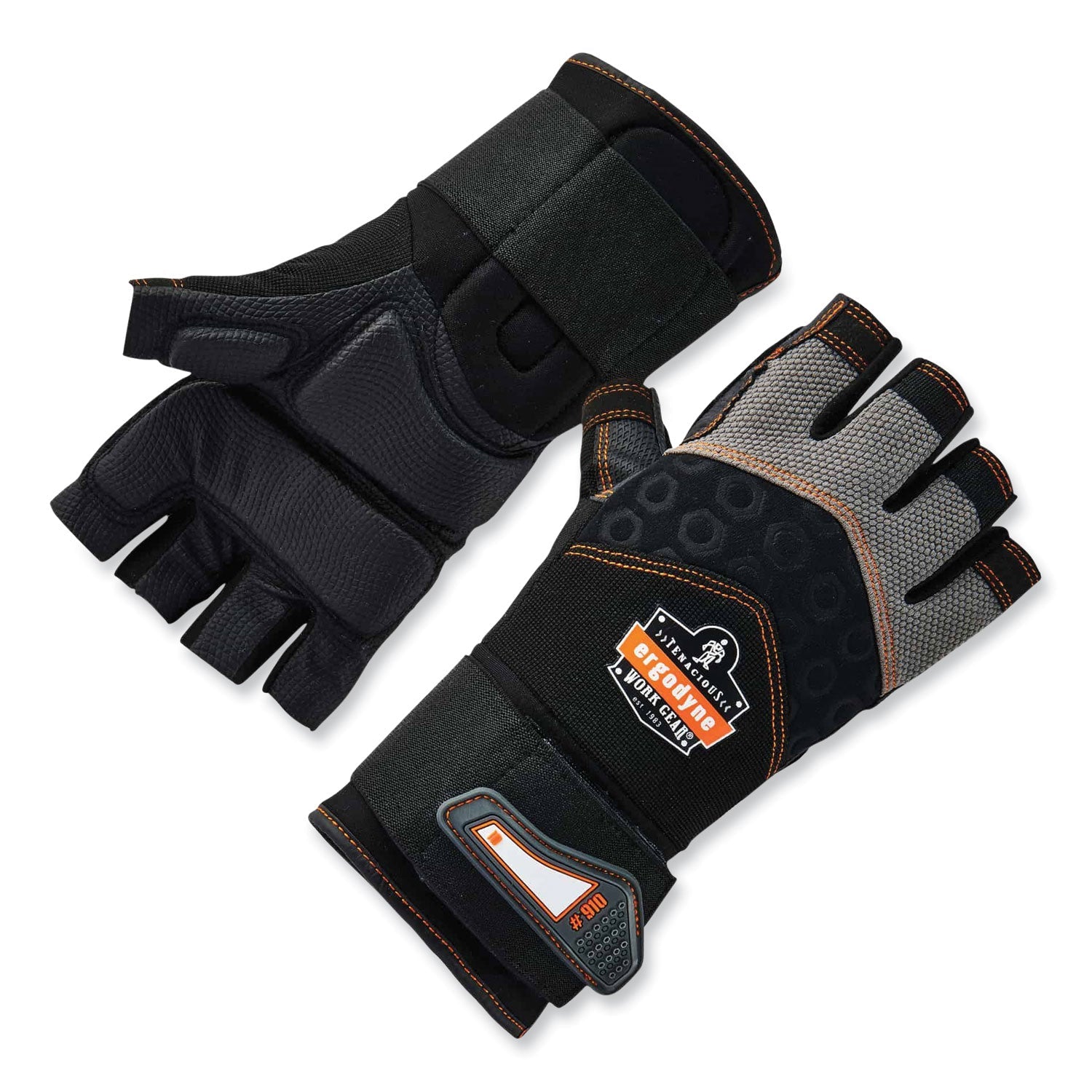 Half-Finger Impact Gloves | ProFlex 910 Small