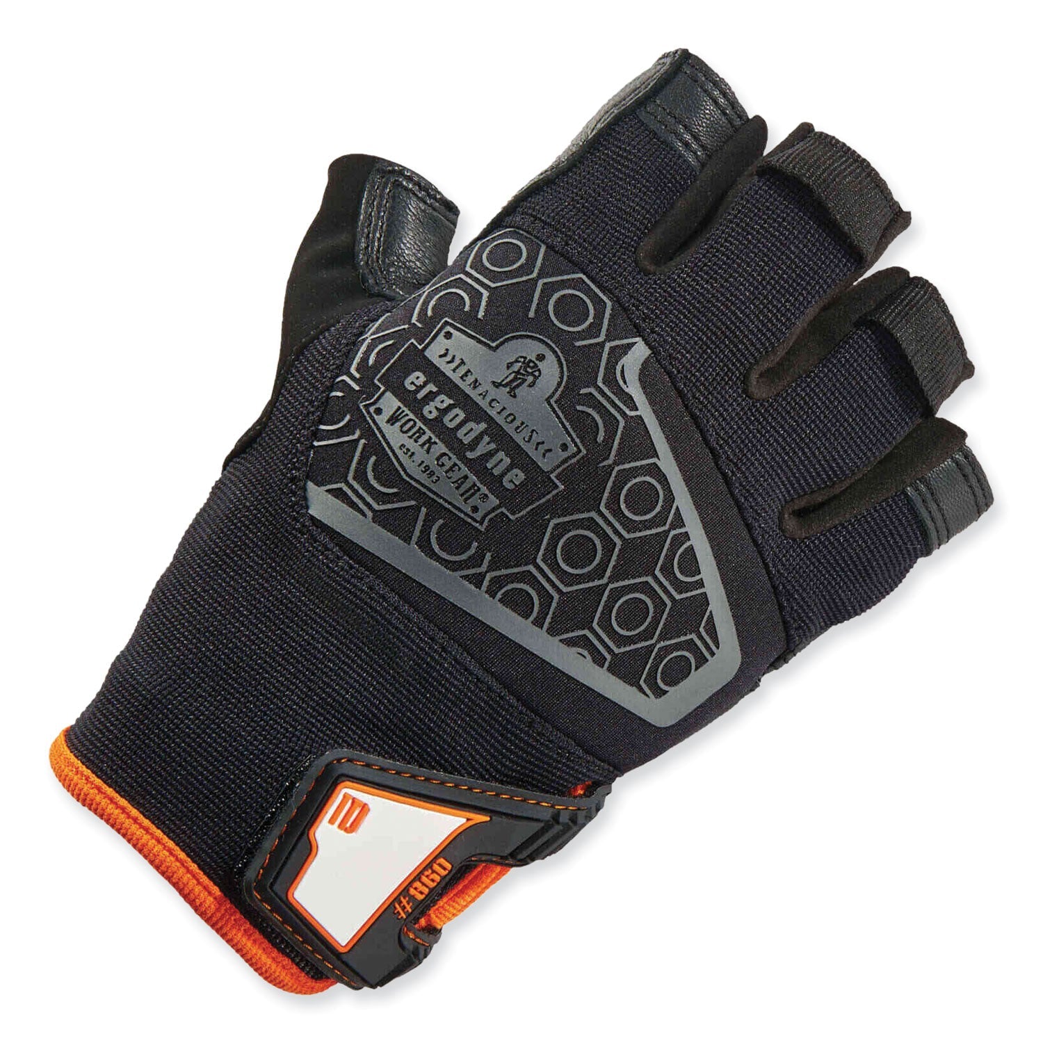 ergodyne® ProFlex 860 Heavy Lifting Utility Gloves, Black, Medium, Pair - Bloom Skins