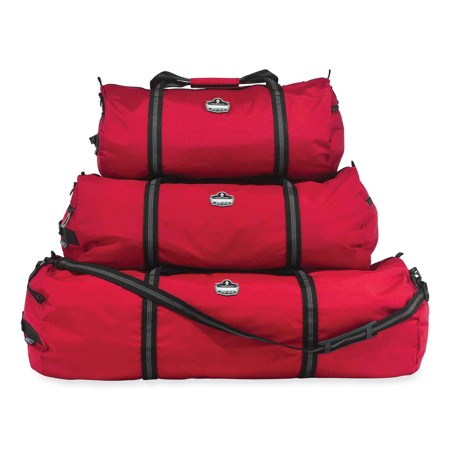 ergodyne® Arsenal 5020 Gear Duffel Bag, Nylon, Large, 14 x 35 x 14, Red - Bloom Skins
