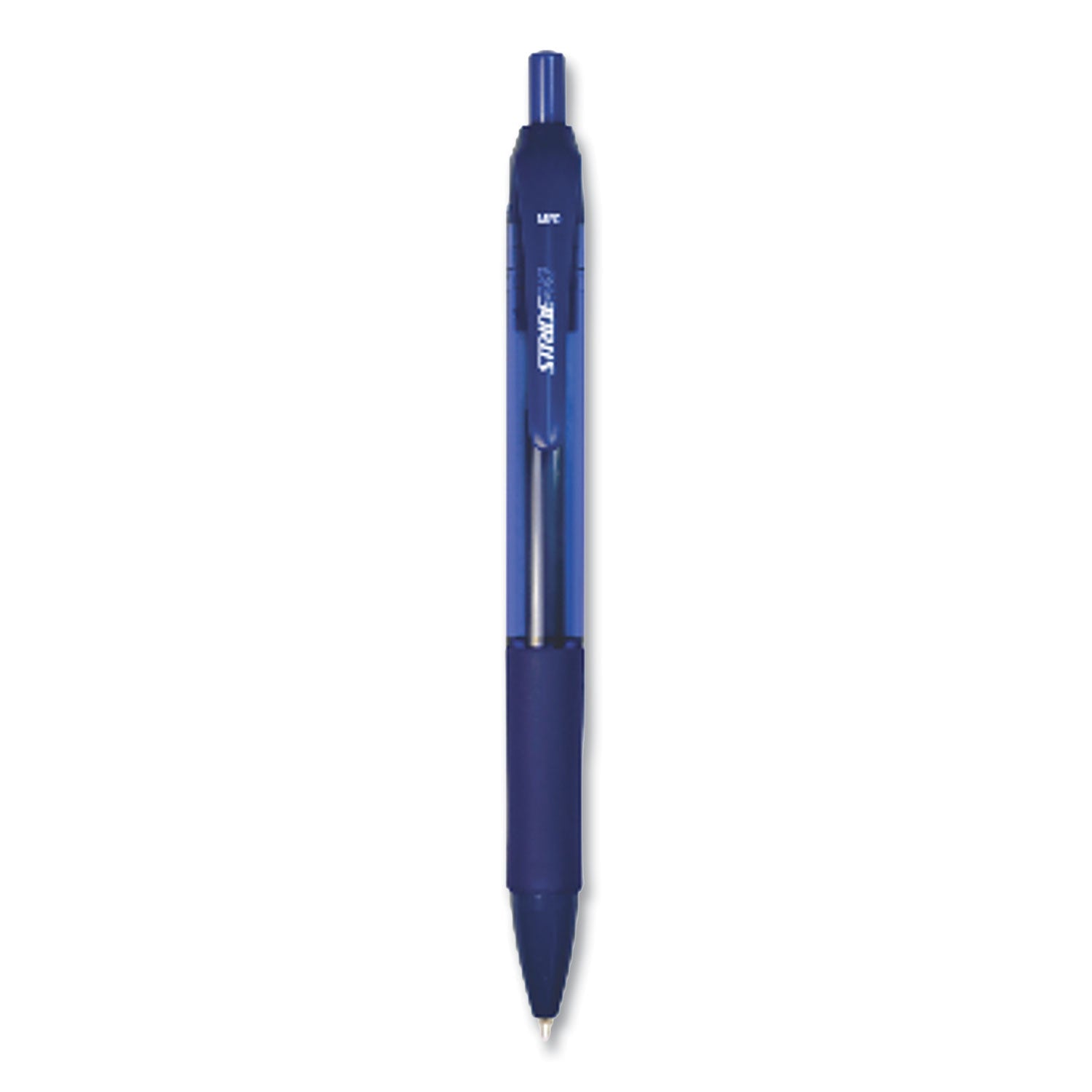 Stride StrideRio Gel Pen, Retractable, Medium 0.7 mm, Blue Ink, Translucent Blue Barrel, 12/Box - Bloom Skins