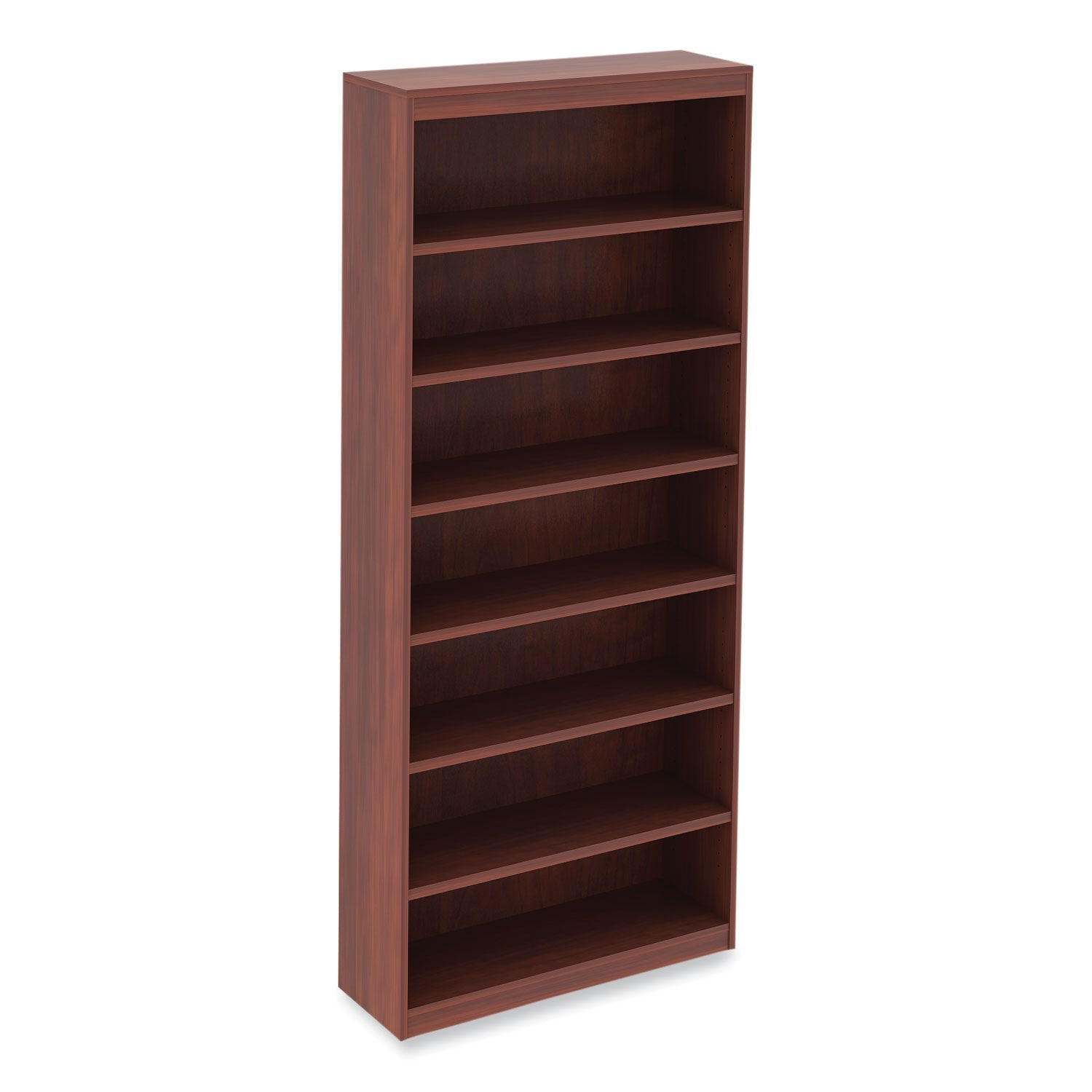 Valencia Series Square Corner Bookcase | 7-Shelf