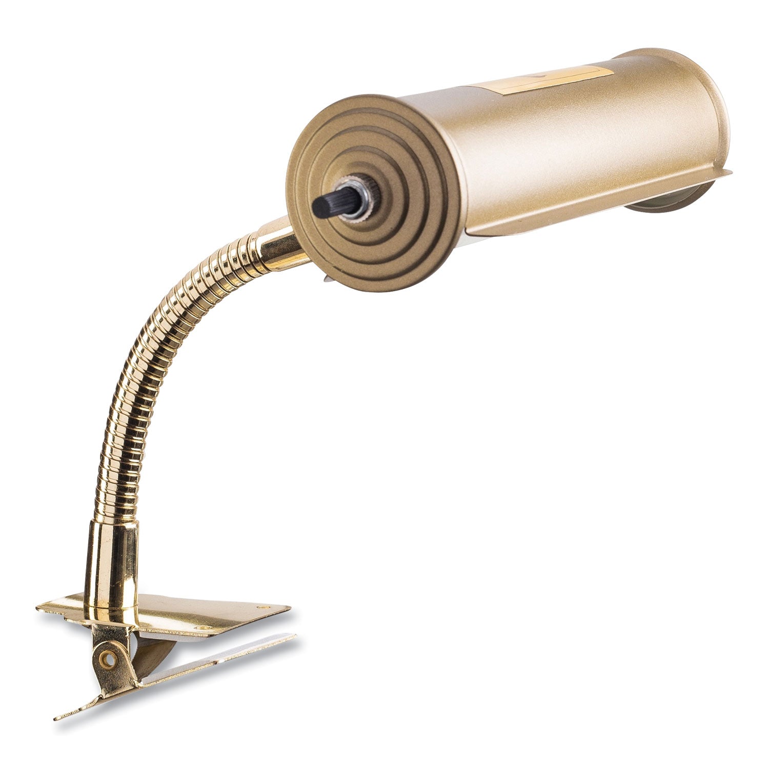 Oklahoma Sound® Brass Reading Light, Gooseneck, 10" High, Gold