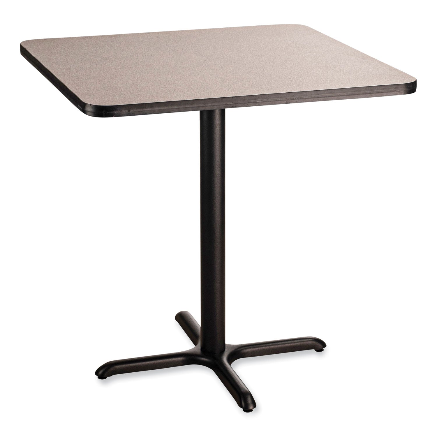 NPS Cafe Table | 36x36 Square, Gray Nebula Top