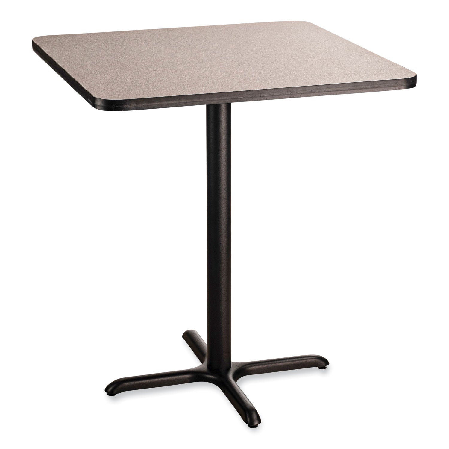 NPS Cafe Table | 36x36 Square, 42"H, Gray Nebula