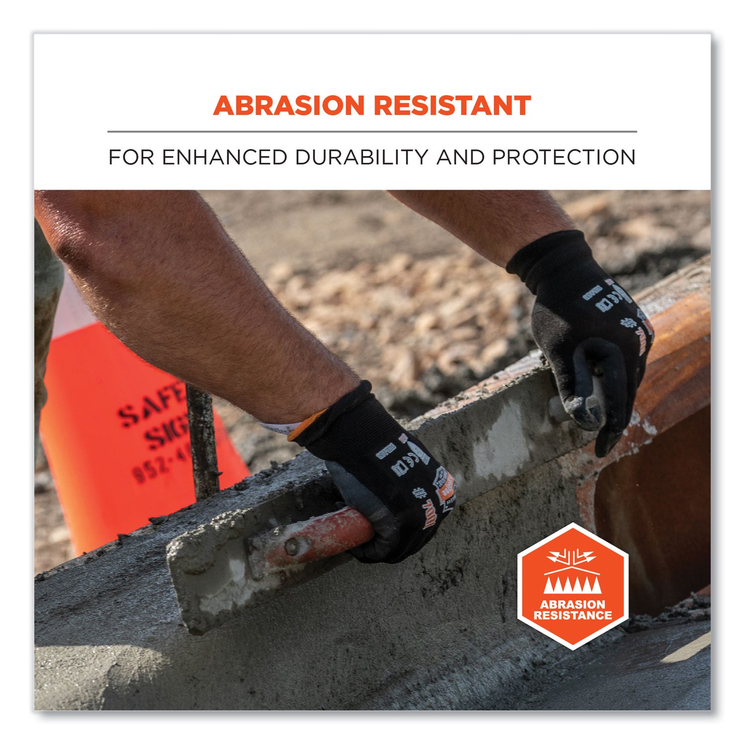 ergodyne® ProFlex 7001 Nitrile-Coated Gloves, Black, X-Large, Pair - Bloom Skins