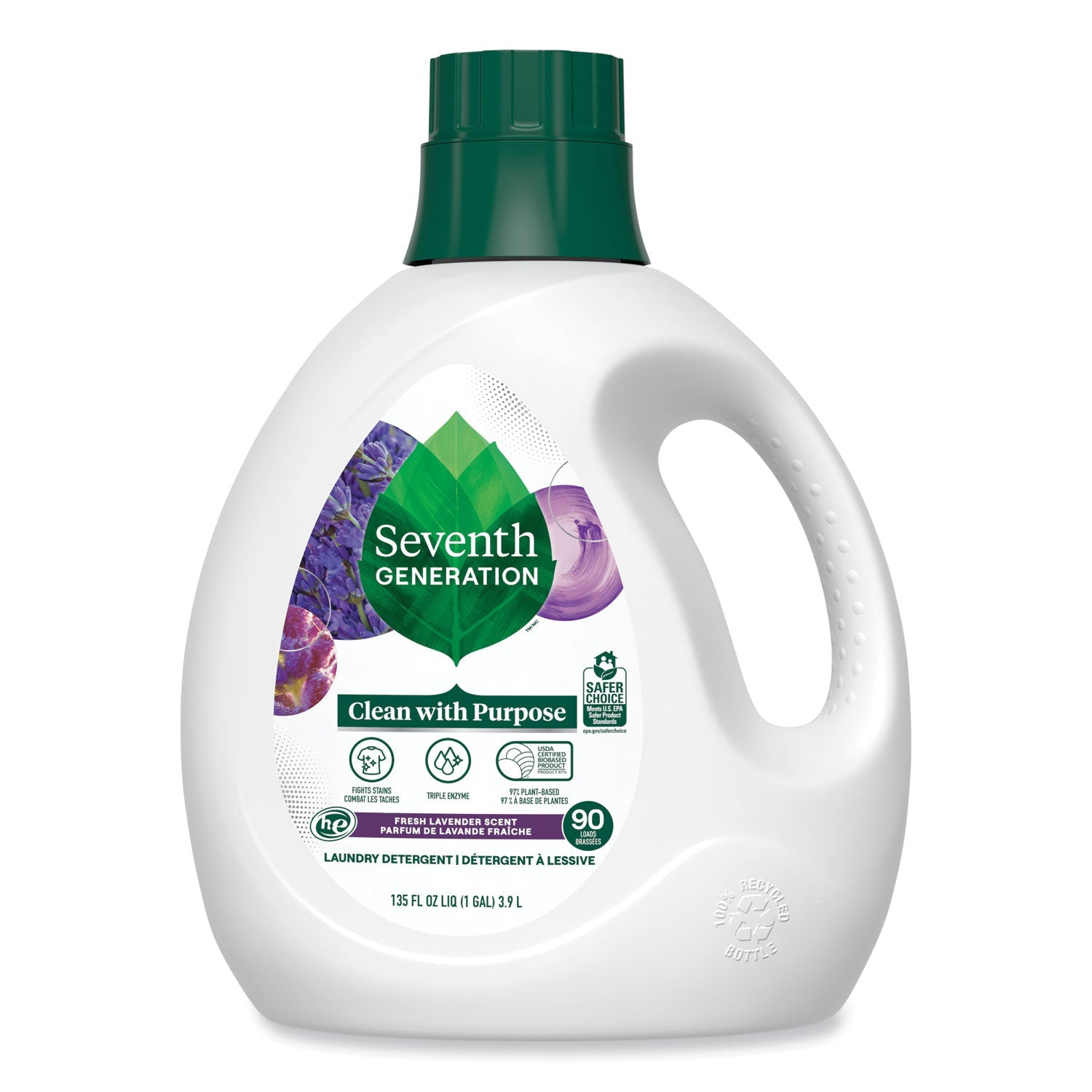 Liquid Laundry Detergent | Seventh Generation® Lav 4-Pk