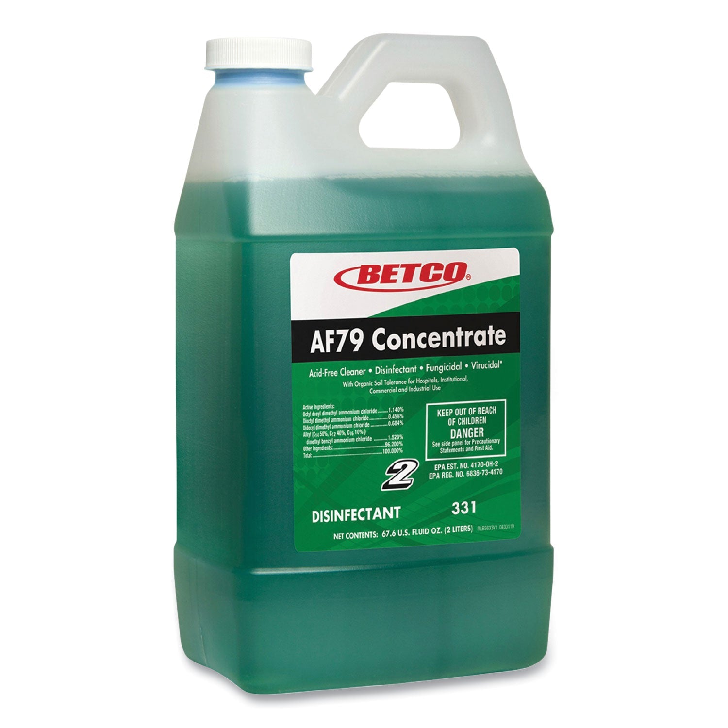 AF79 Bathroom Cleaner | Betco® Conc, OceanBreeze