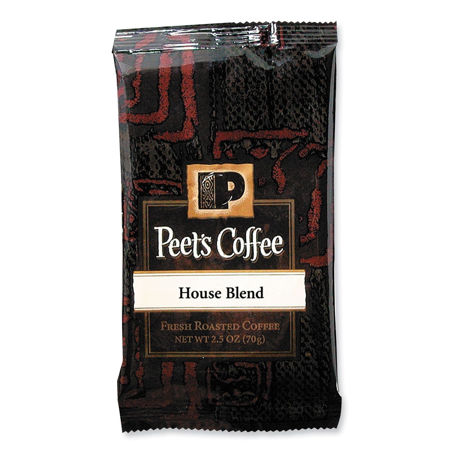 Peet's Coffee & Tea® Coffee Portion Packs, House Blend, 2.5 Oz Frack Pack, 18/box