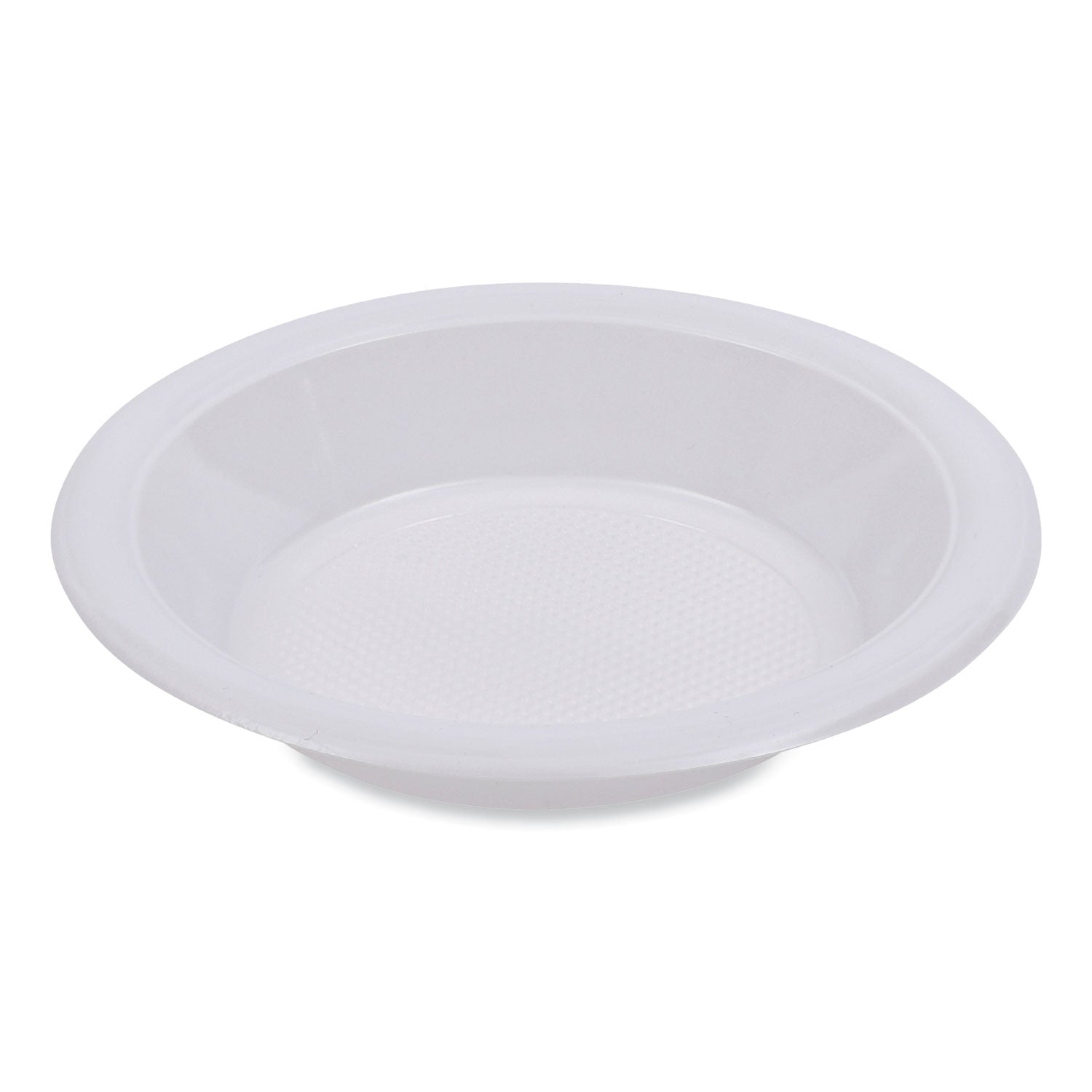 Boardwalk® Hi-Impact Plastic Dinnerware, Bowl, 10 oz to 12 oz, White, 1,000/Carton