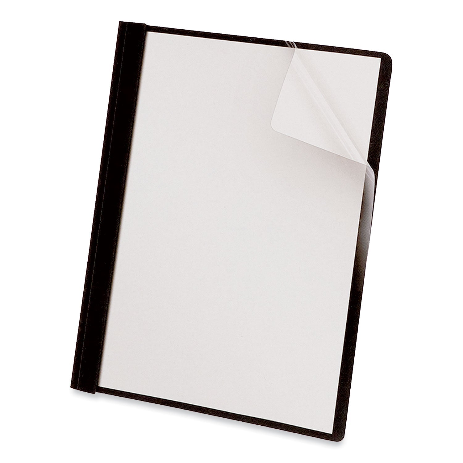 Clear Front Report Cover | Black | 25/box