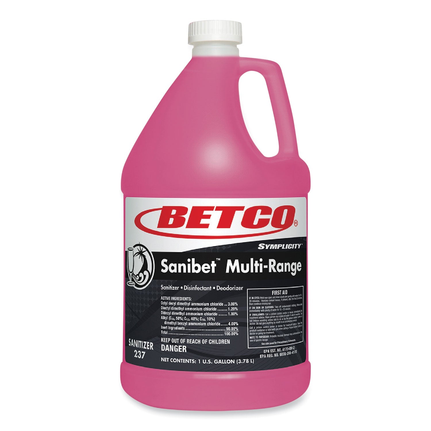 Sanibet Sanitizer Disinfectant|Betco® Symplicity