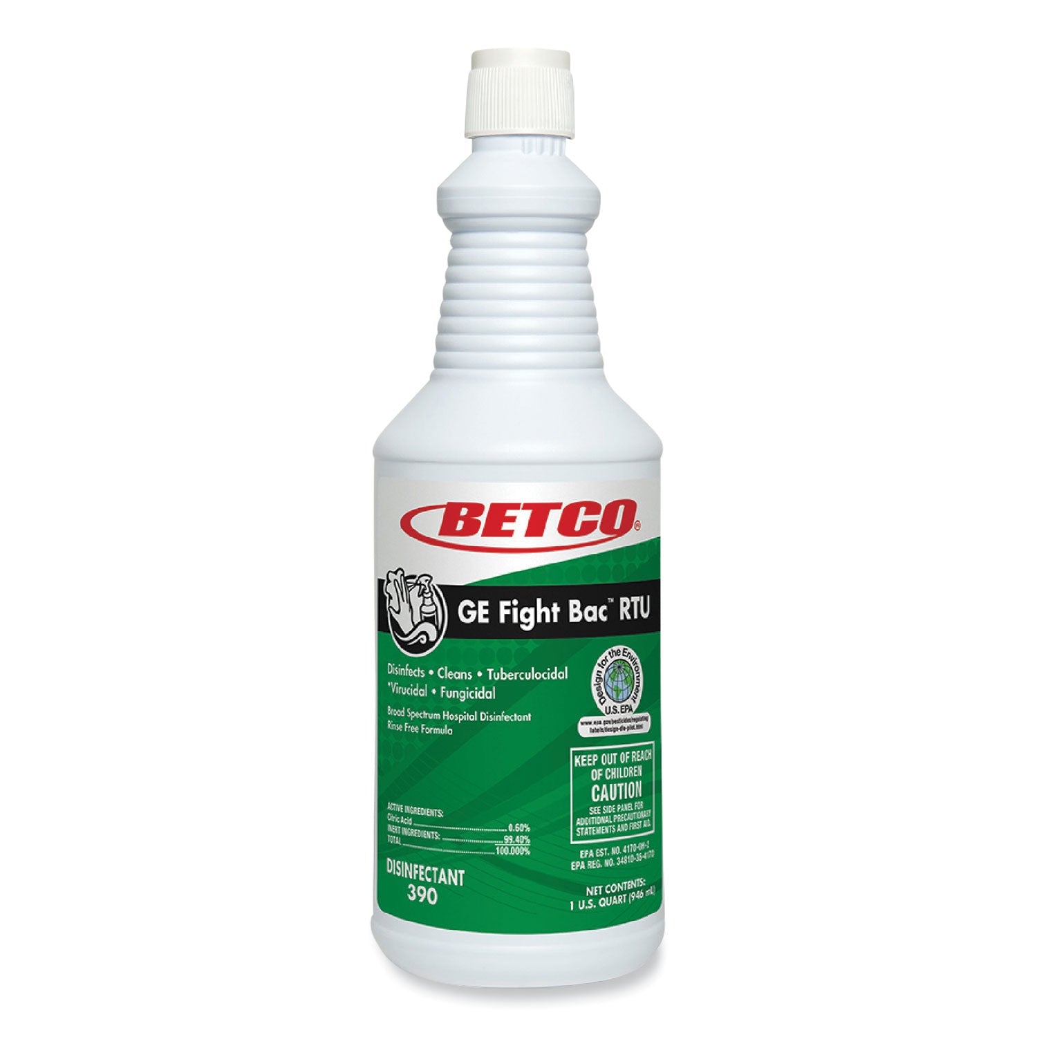 GE Fight Bac RTU Disinfectant | Betco® Fresh, 32z