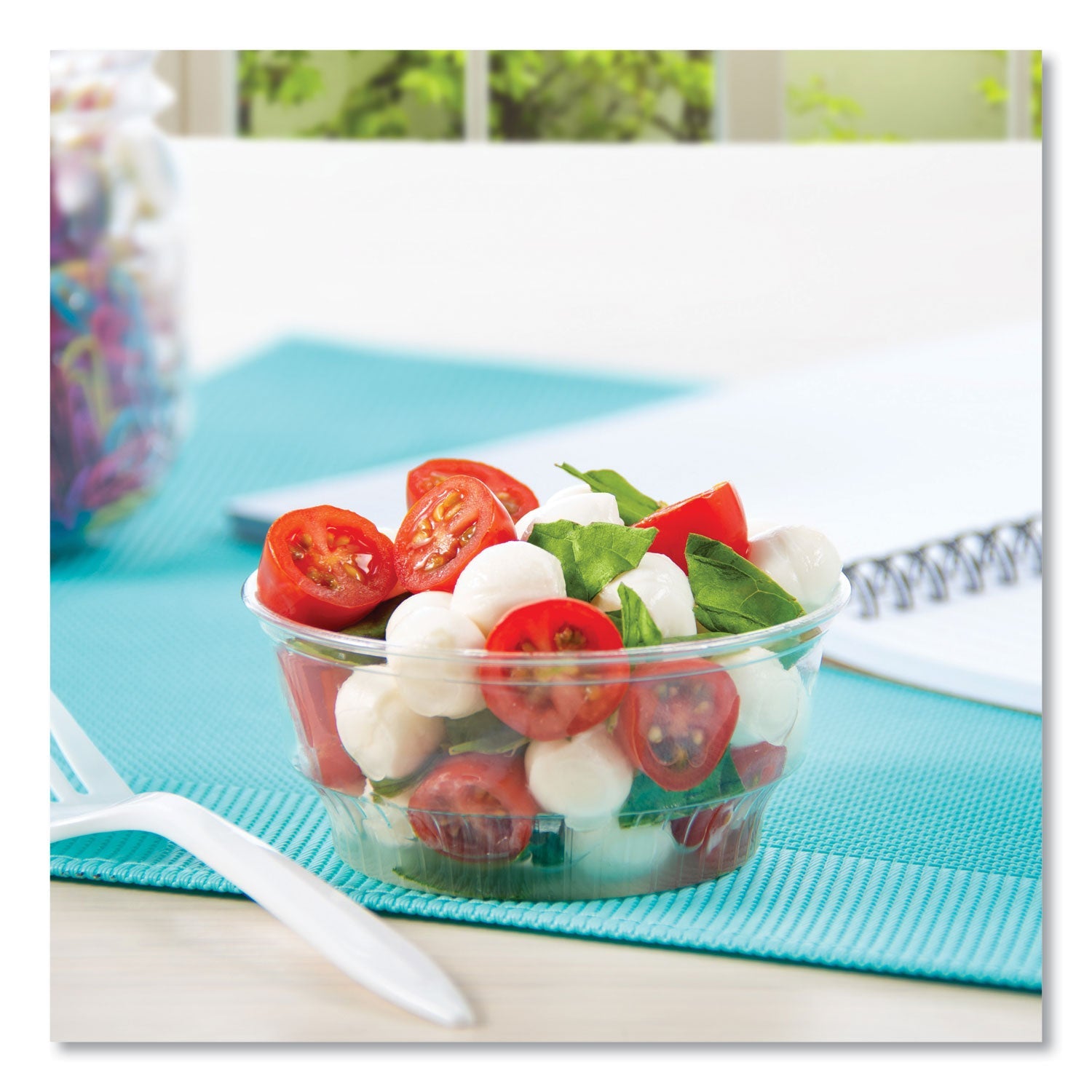 SOLO® Sundae Cups, 5 oz, Plastic, Clear, 50/Bag, 20 Bags/Carton