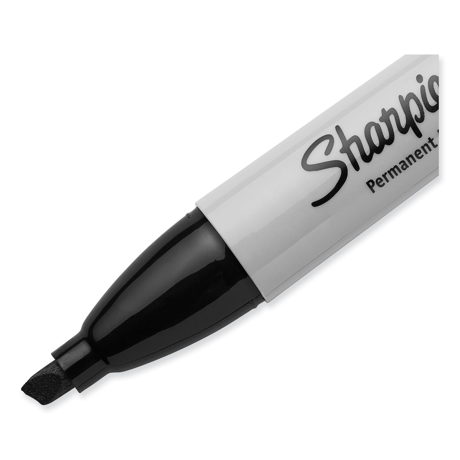 Sharpie® Chisel Tip Permanent Marker, Broad Chisel Tip, Black, 36/pack