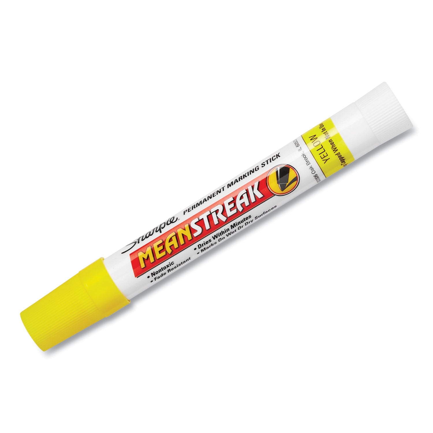 Mean Streak Marking Stick | Broad Tip Yellow