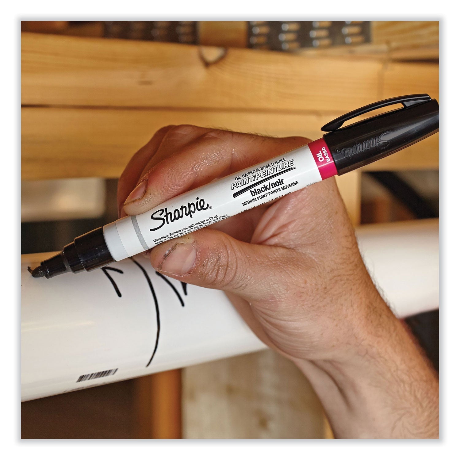 Sharpie® Permanent Paint Marker, Medium Bullet Tip, Black - Bloom Skins