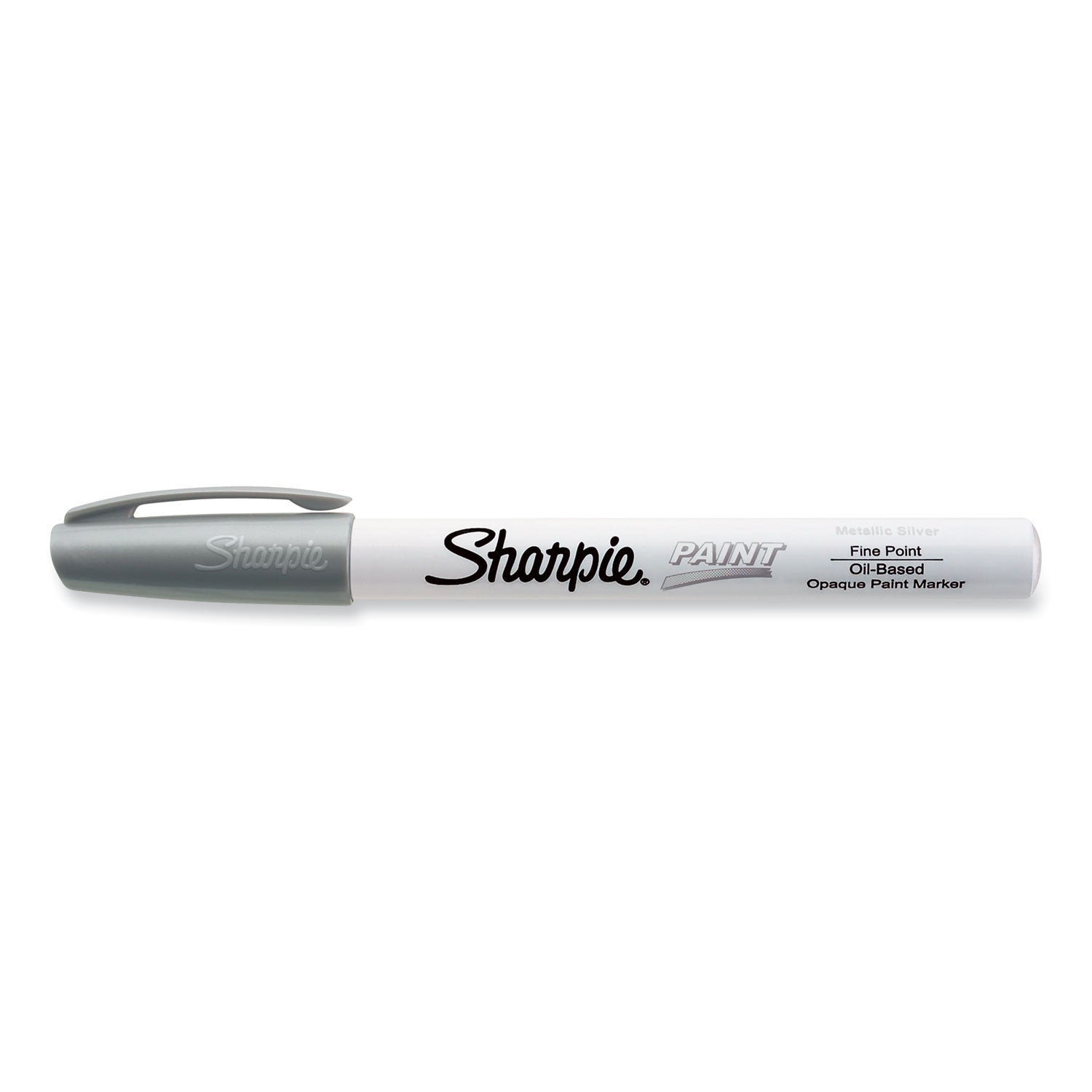 Sharpie® Permanent Paint Marker, Fine Bullet Tip, Silver - Bloom Skins