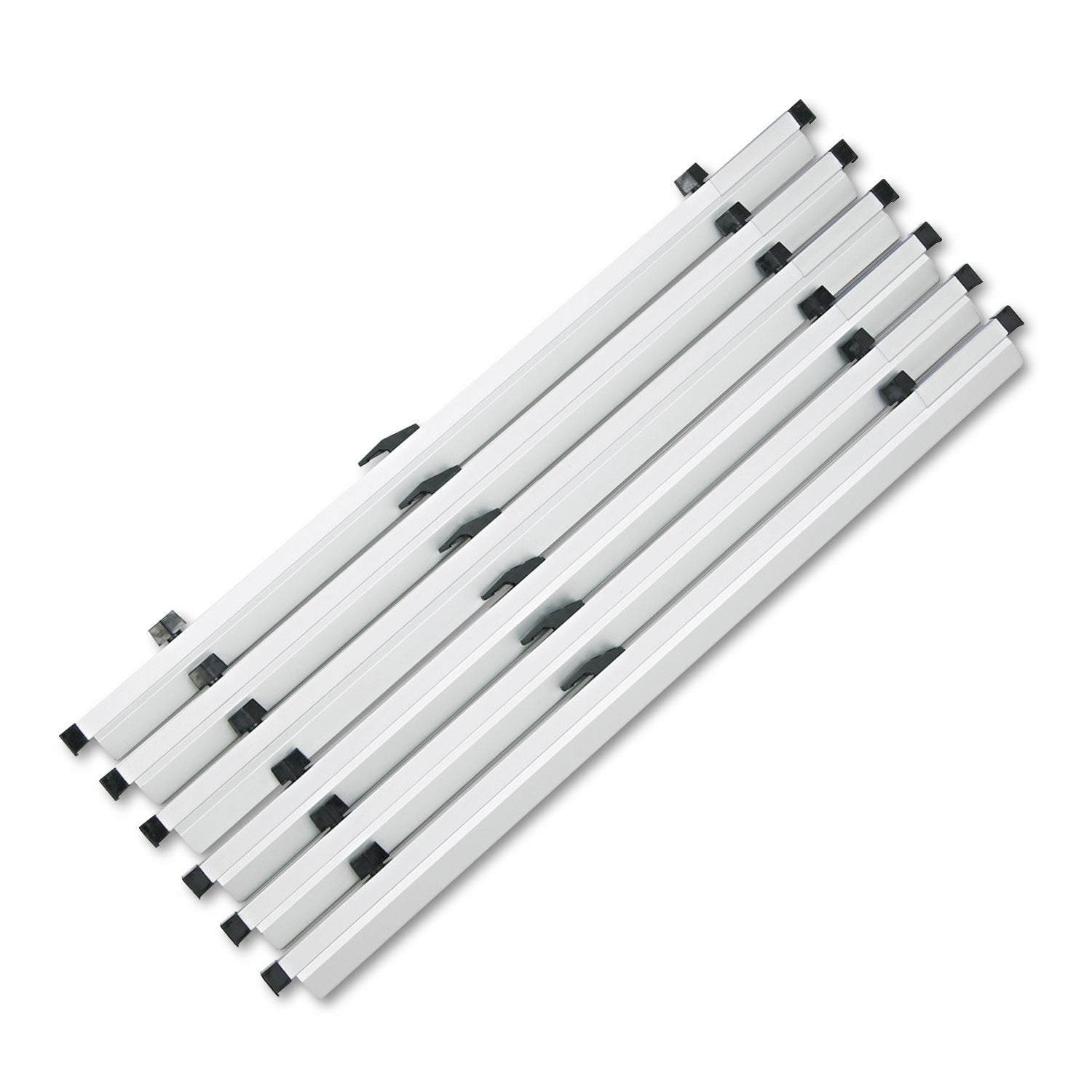 Safco® Sheet File Hanging Clamps, 100 Sheets Per Clamp, 30" Length, 6/Carton