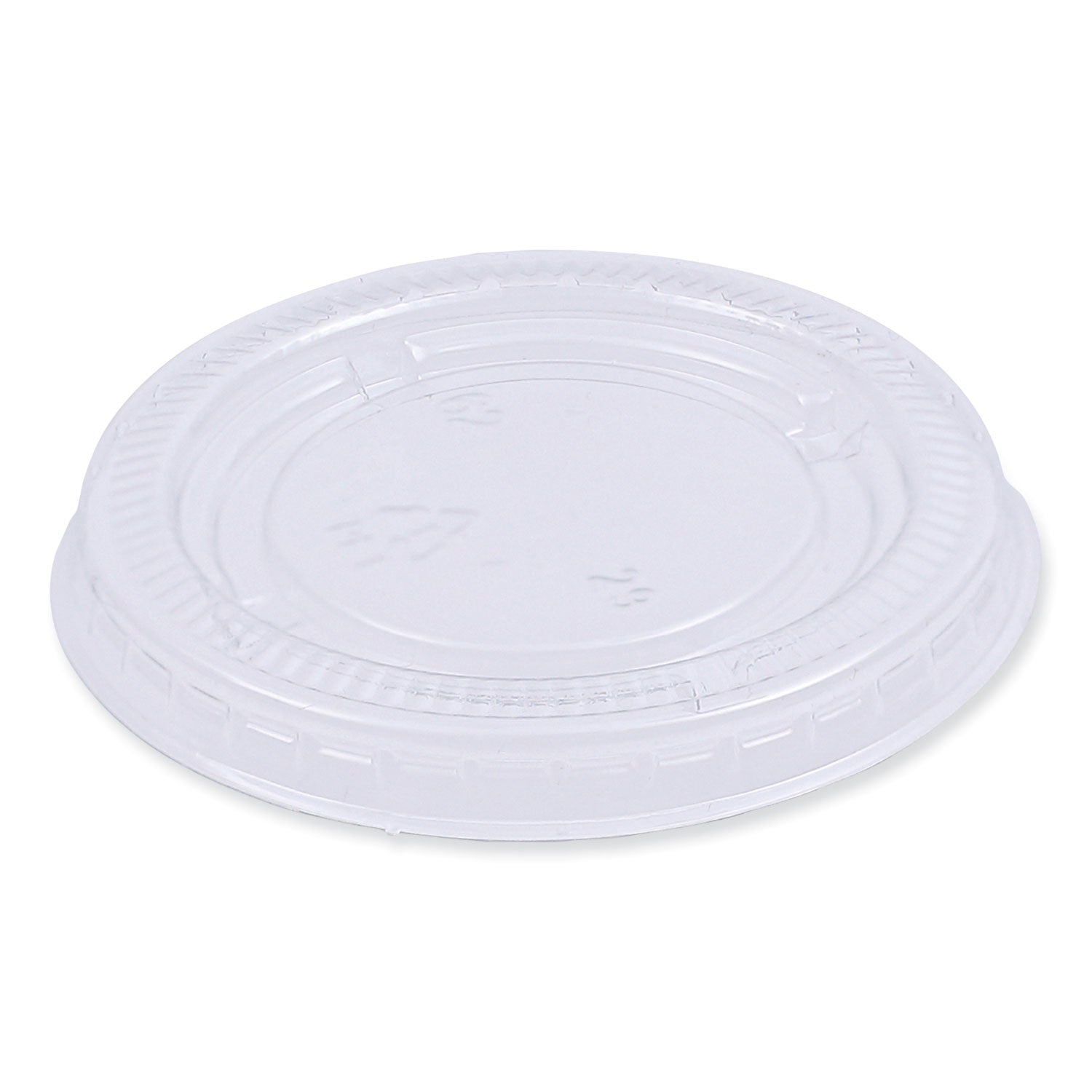 Souffle/Portion Cup Lids | Boardwalk® Clear 2500-Ctn