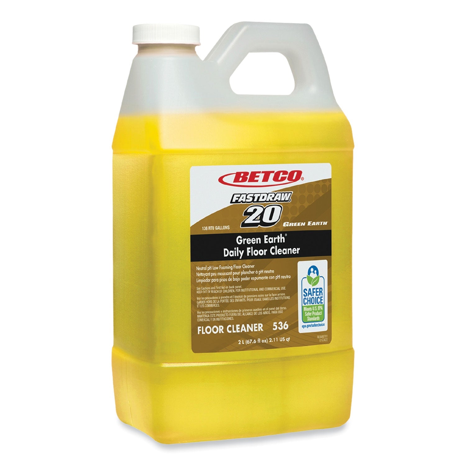 Daily Floor Cleaner | Betco® Green Earth, 2 L