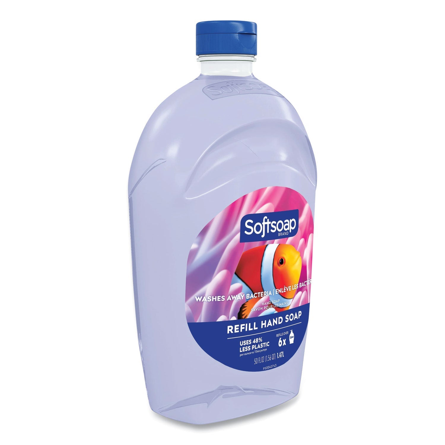 Softsoap® Liquid Hand Soap Refill, Fresh Scent, 50 oz, 6/Carton