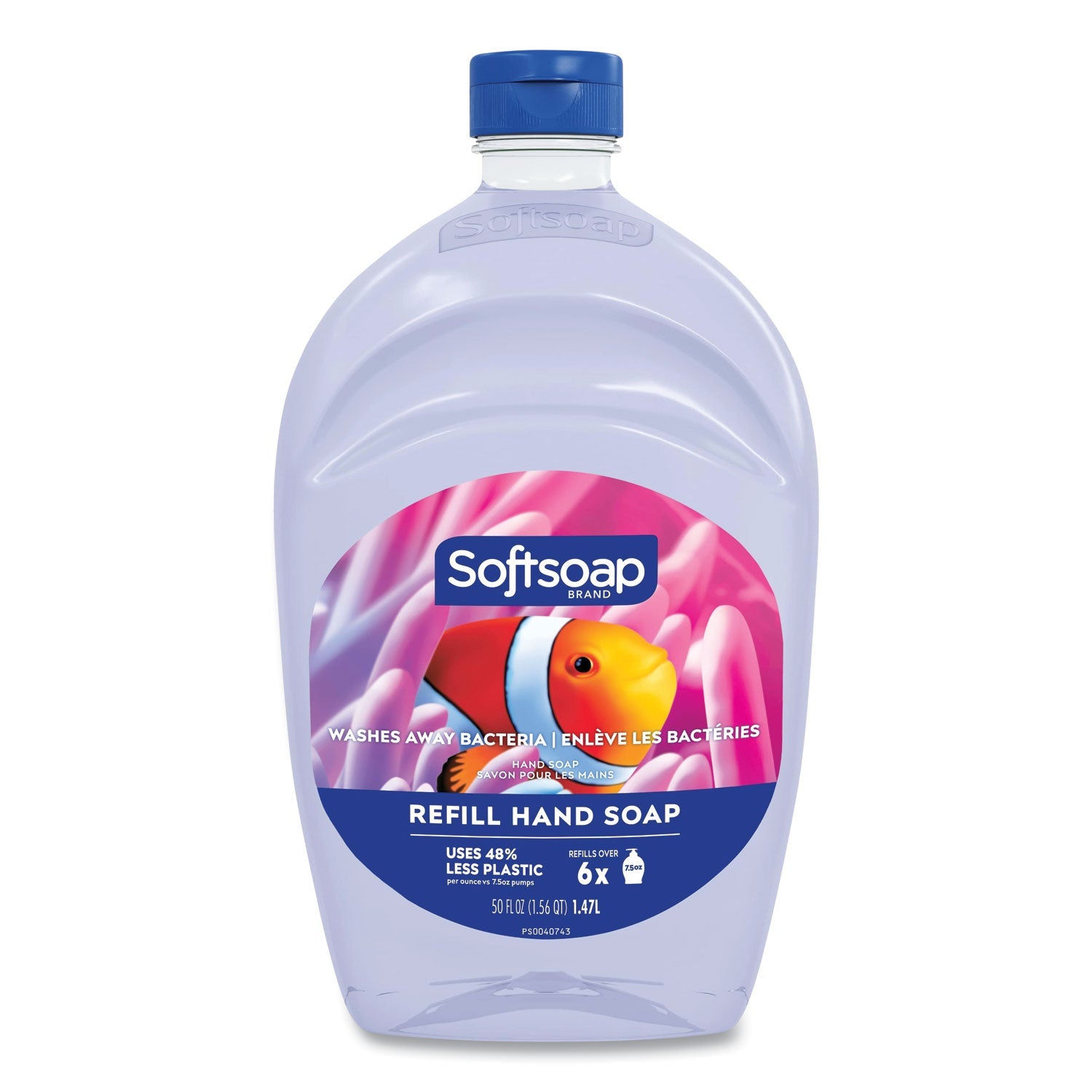 Softsoap® Liquid Hand Soap Refill, Fresh Scent, 50 oz, 6/Carton