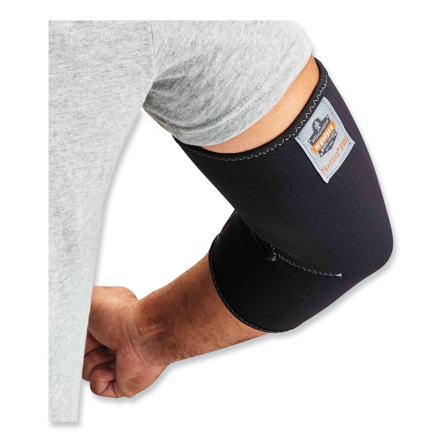 ergodyne® ProFlex 650 Compression Arm Sleeve, X-Large, Black