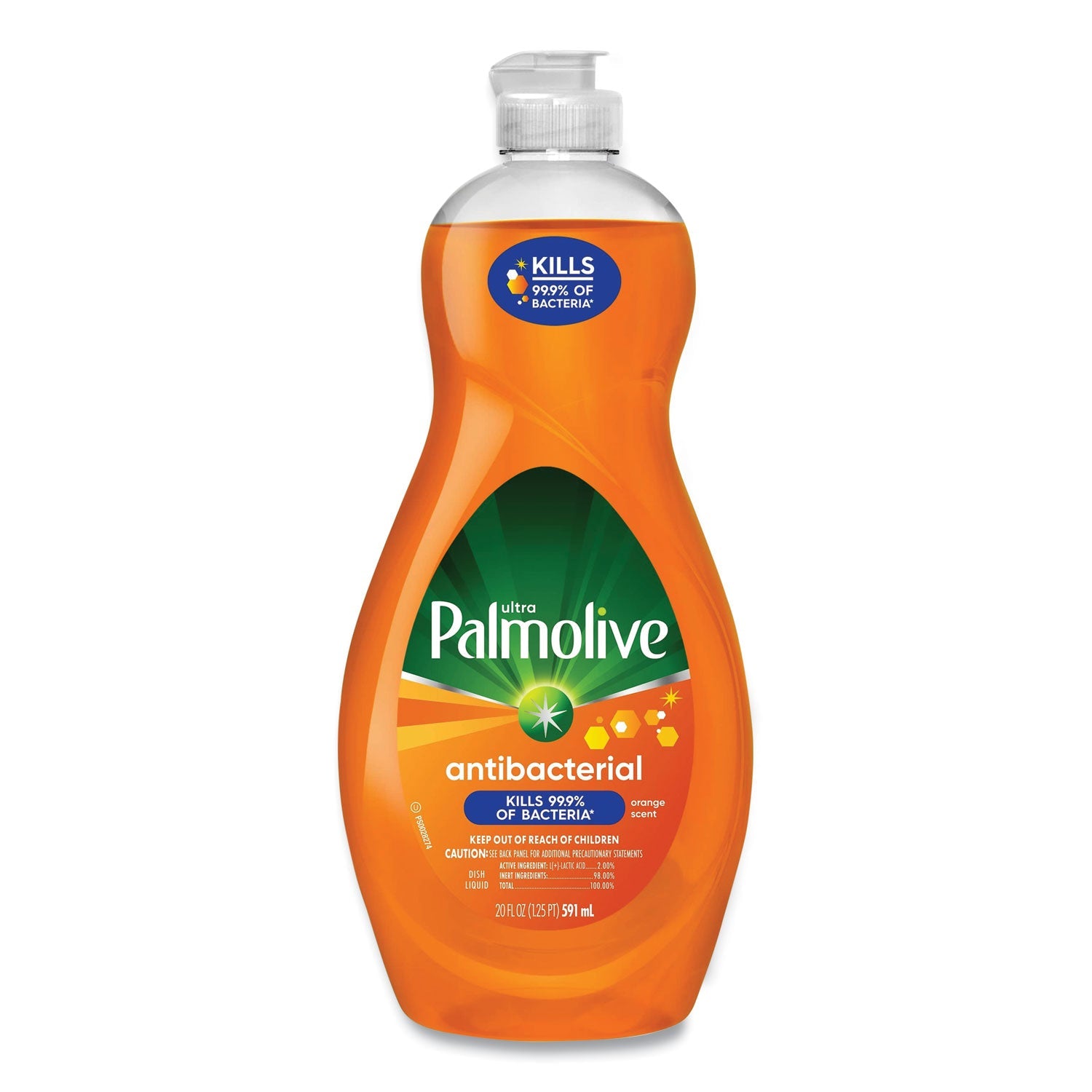 Palmolive® Ultra Antibacterial Dishwashing Liquid, 20 Oz Bottle