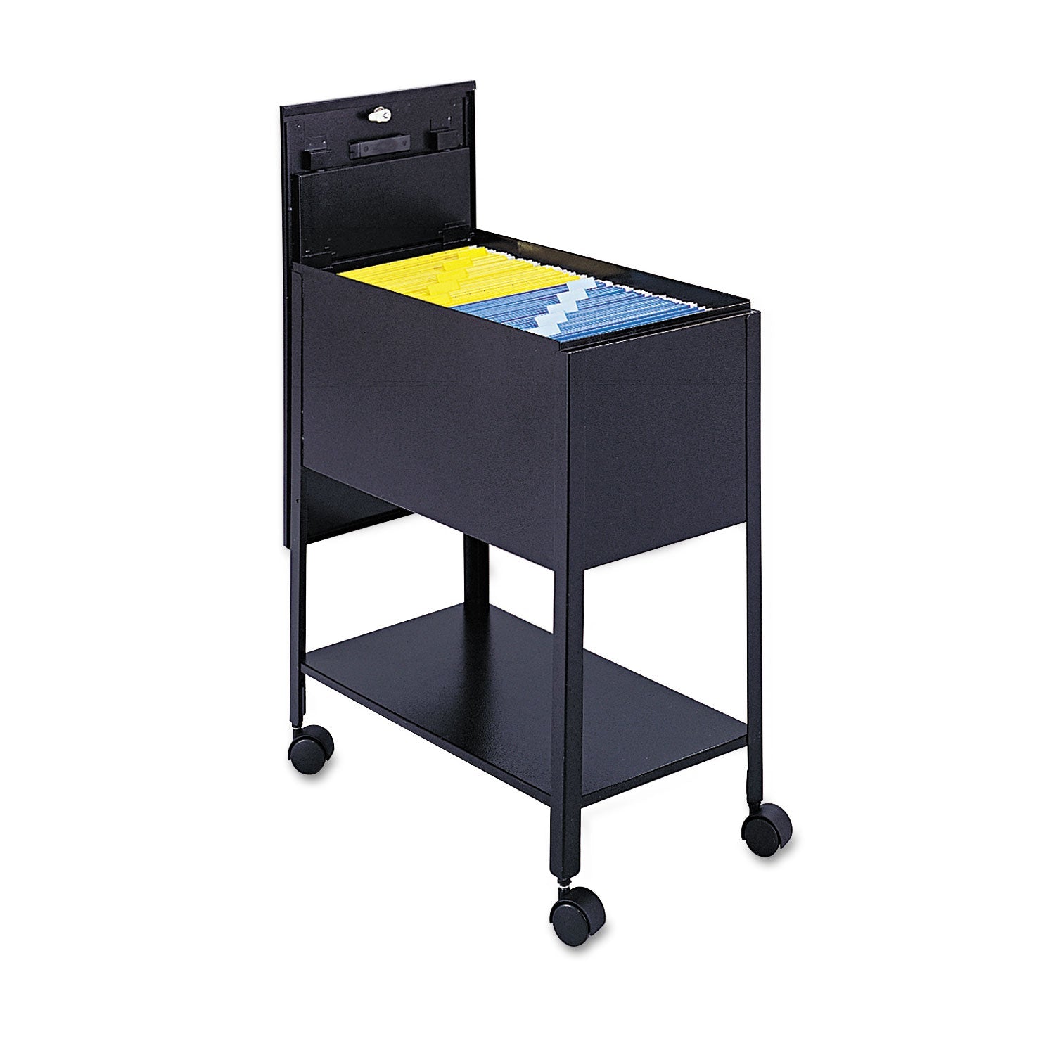 Locking Mobile Tub File | Letter Size | Safco