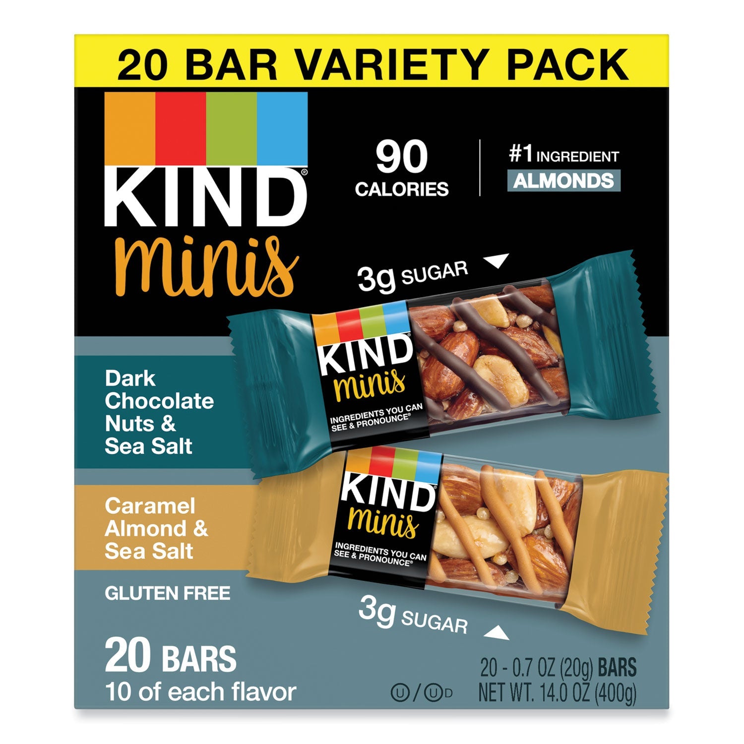KIND Minis | Dark Chocolate & Caramel Almond