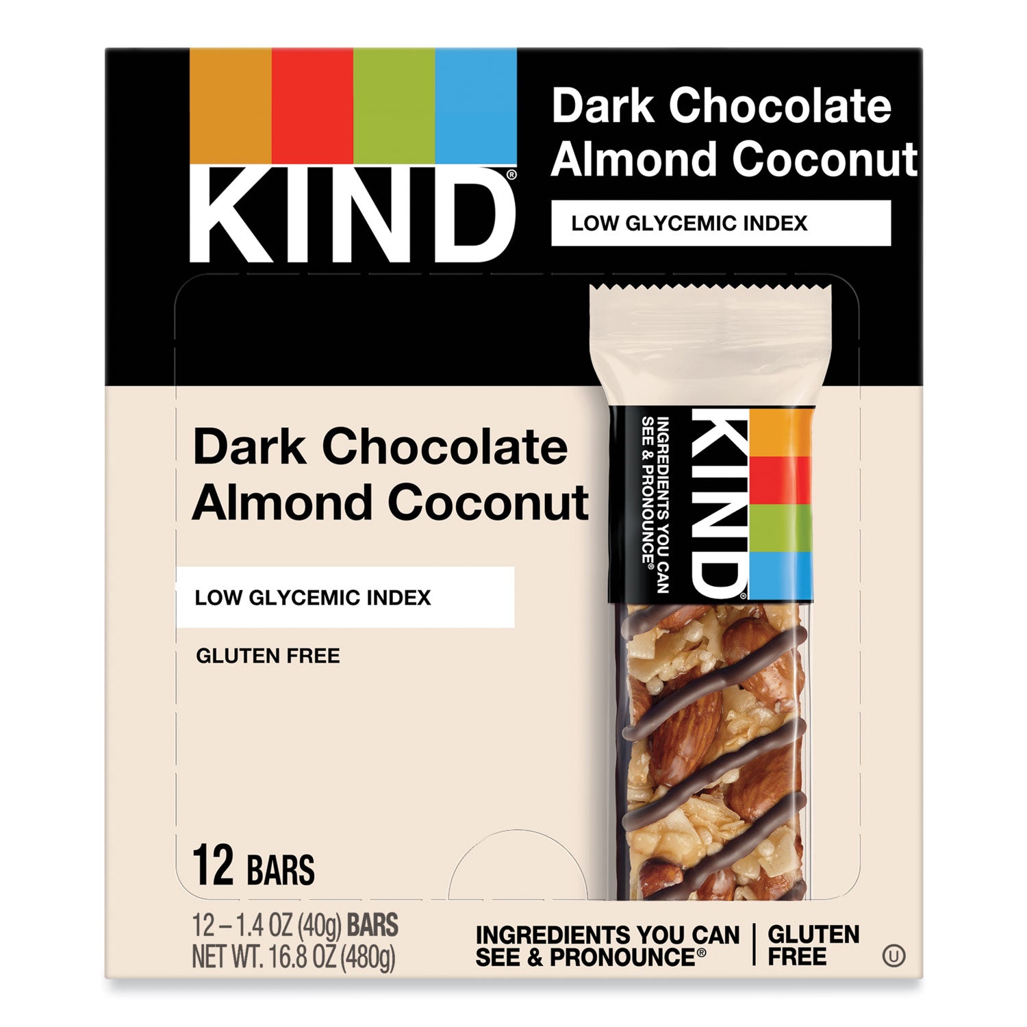 KIND Fruit And Nut Bars | Dark Choc Almond Coconut