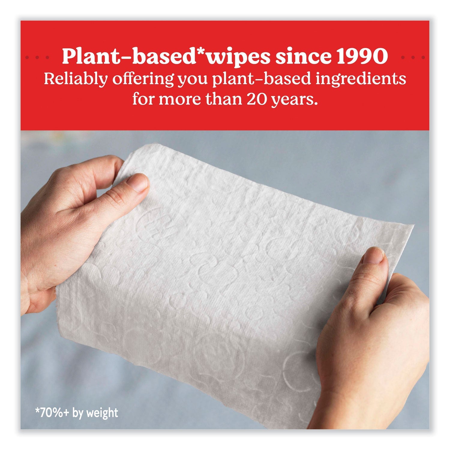 Huggies® Natural Care Sensitive Baby Wipes, 1-Ply, 3.88 x 6.6, Unscented, White, 184/Pack, 3 Packs/Carton