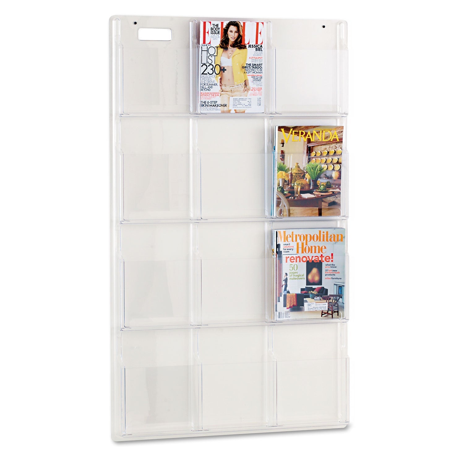 Reveal Clear Literature Displays | 30x49 | 12-Cmp