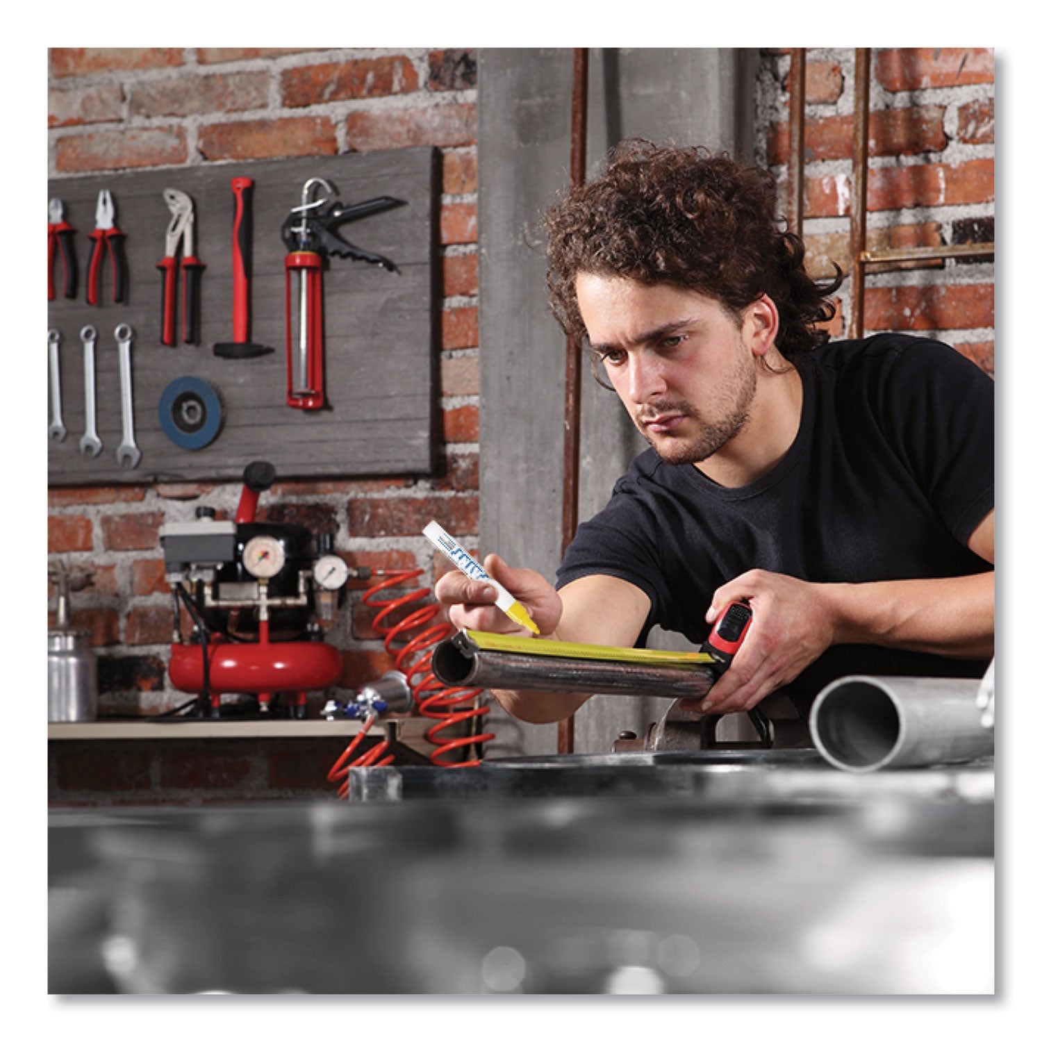 uni®-Paint Permanent Marker, Medium Bullet Tip, Yellow