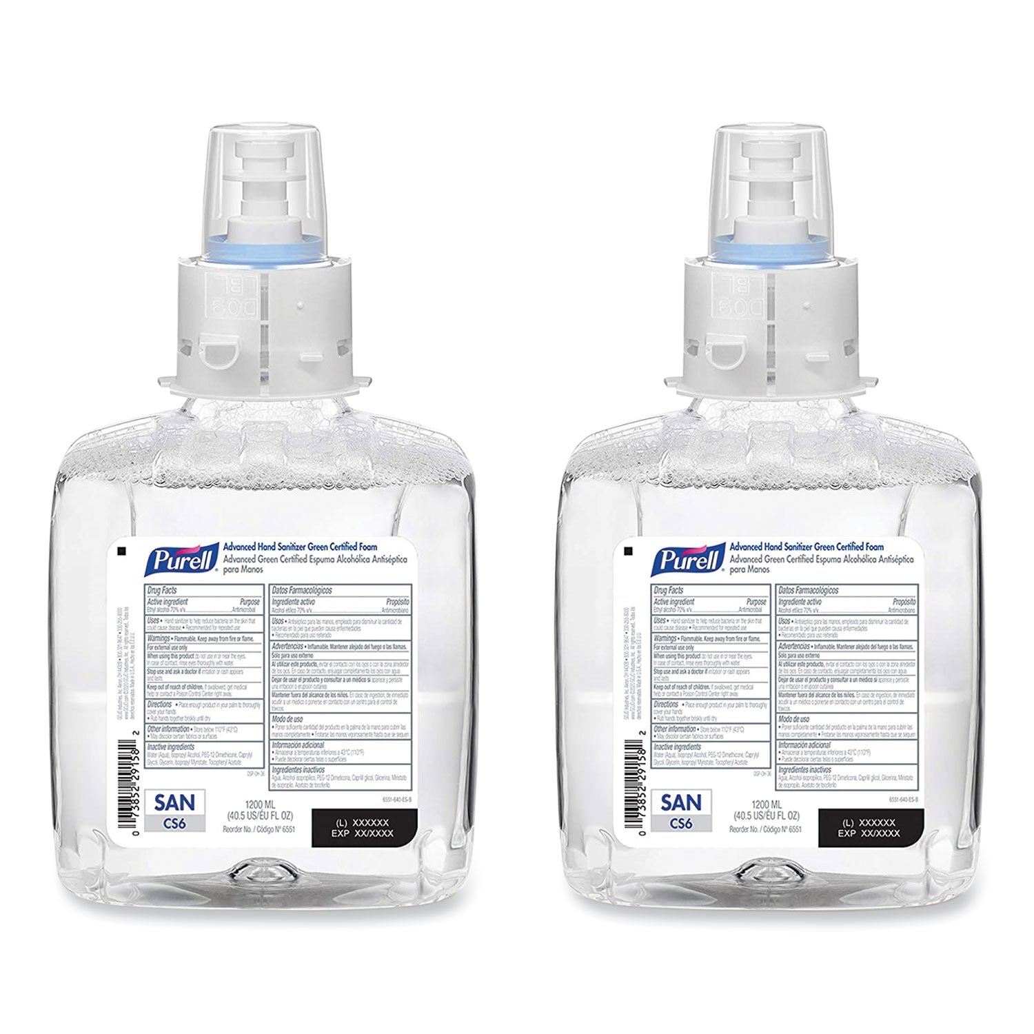 PURELL Hand Sanitizer Green Certified Foam | CS6