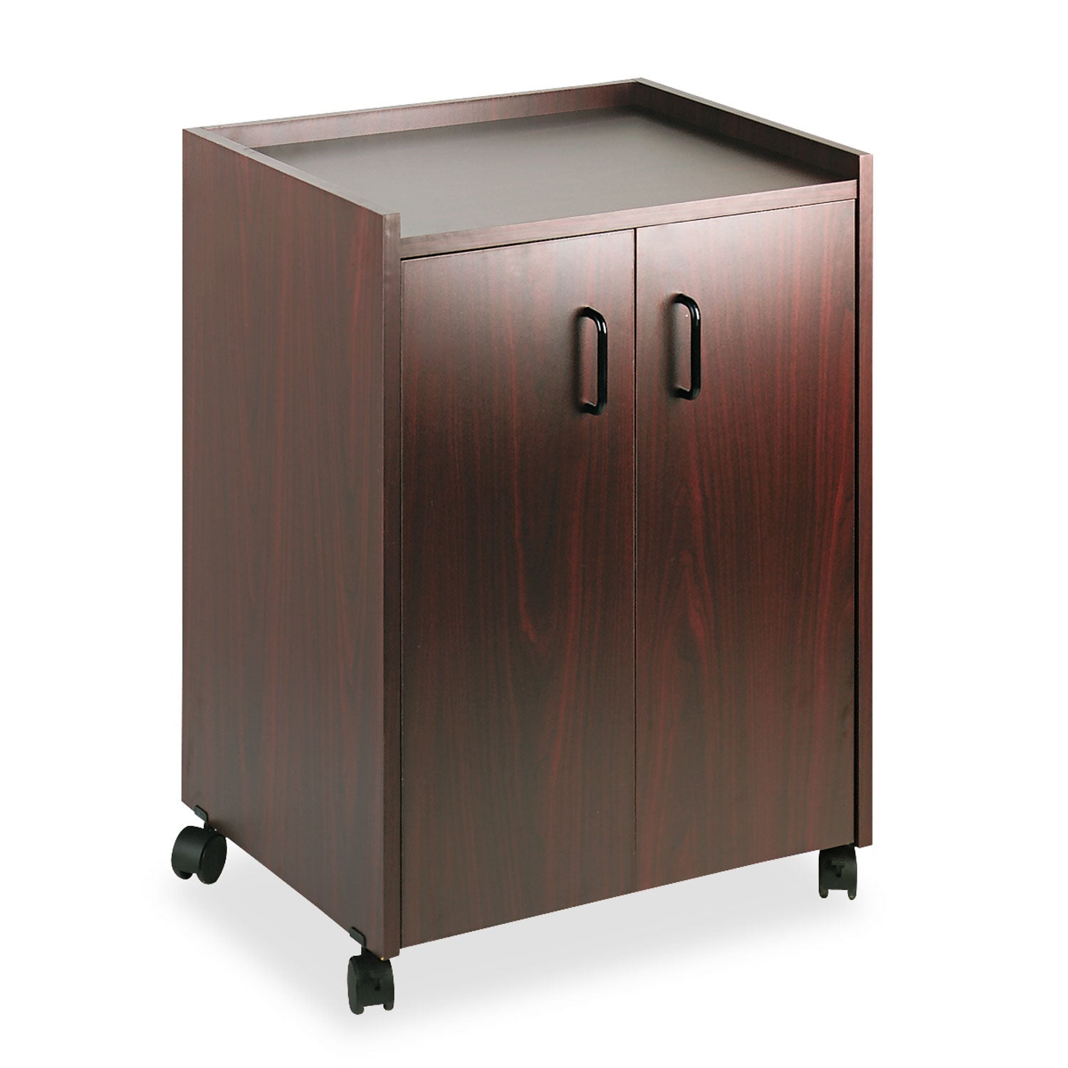 Mobile Refreshment Center | Mahogany | Safco