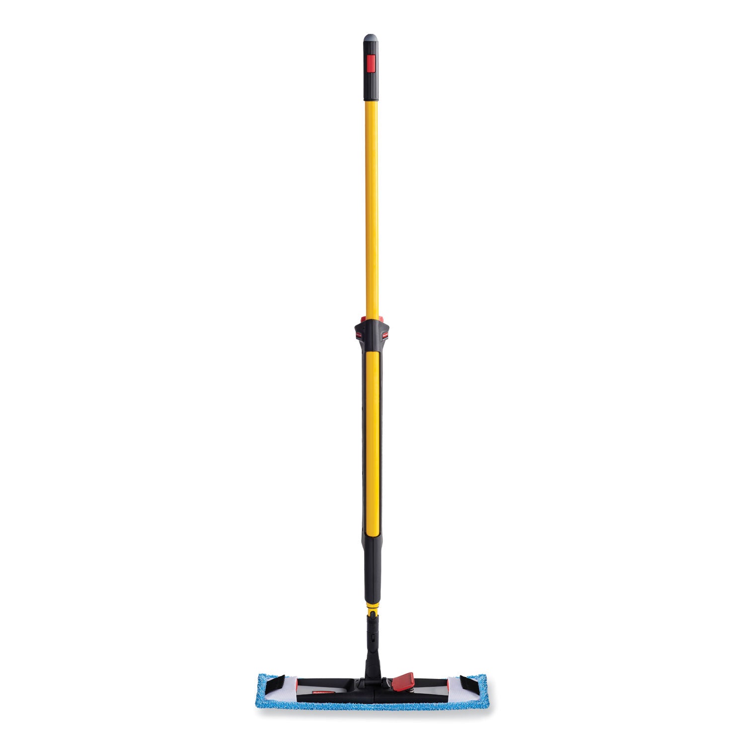 Rubbermaid® Commercial HYGEN™ Pulse Microfiber Spray Mop System, 17" Wide Microfiber Head, 52" Yellow Plastic Handle