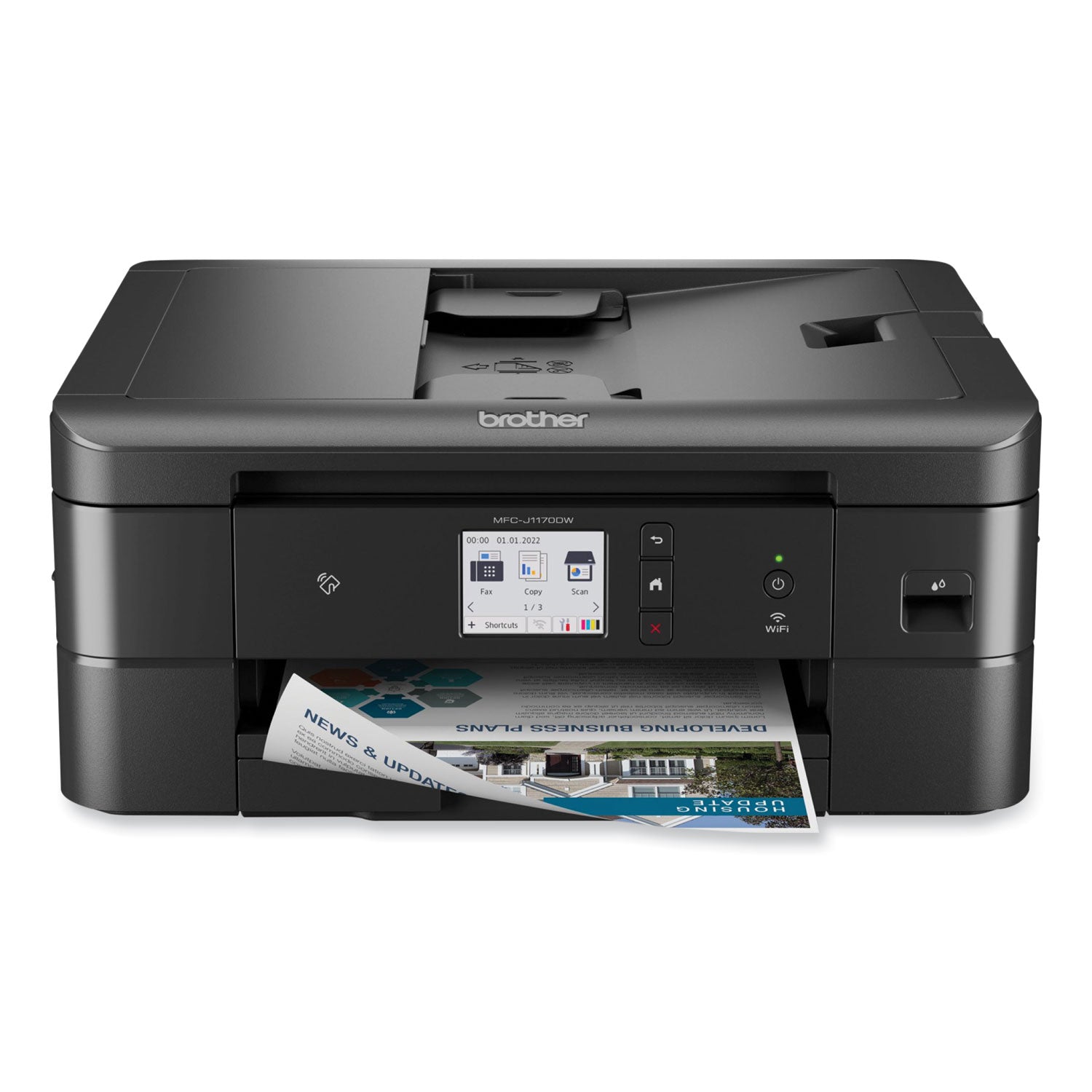 Brother MFC-J1170DW Wireless All-in-One Color Inkjet Printer, Copy/Fax/Print/Scan - Bloom Skins