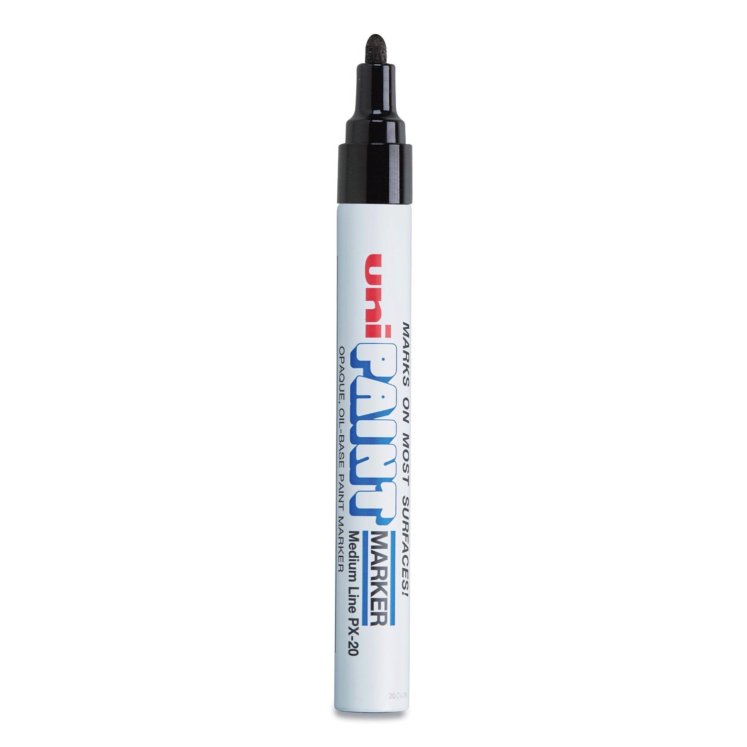 uni®-Paint Permanent Marker, Medium Bullet Tip, Black