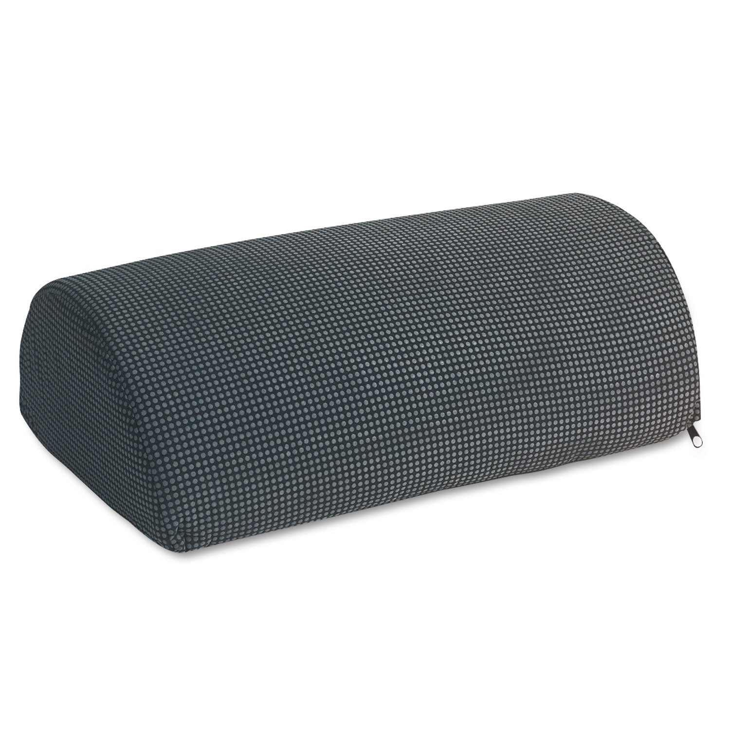 Safco® Half-Cylinder Padded Foot Cushion, 17.5w X 11.5d X 6.25h, Black