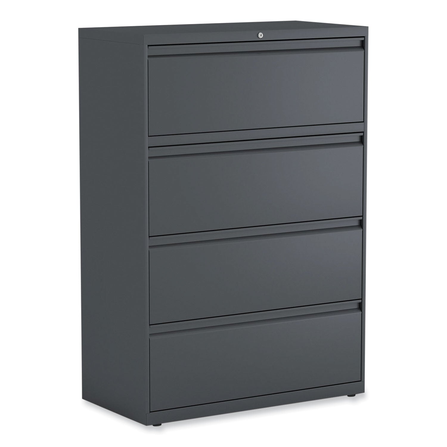 4-Drawer Lateral File | 36" Wide | Charcoal