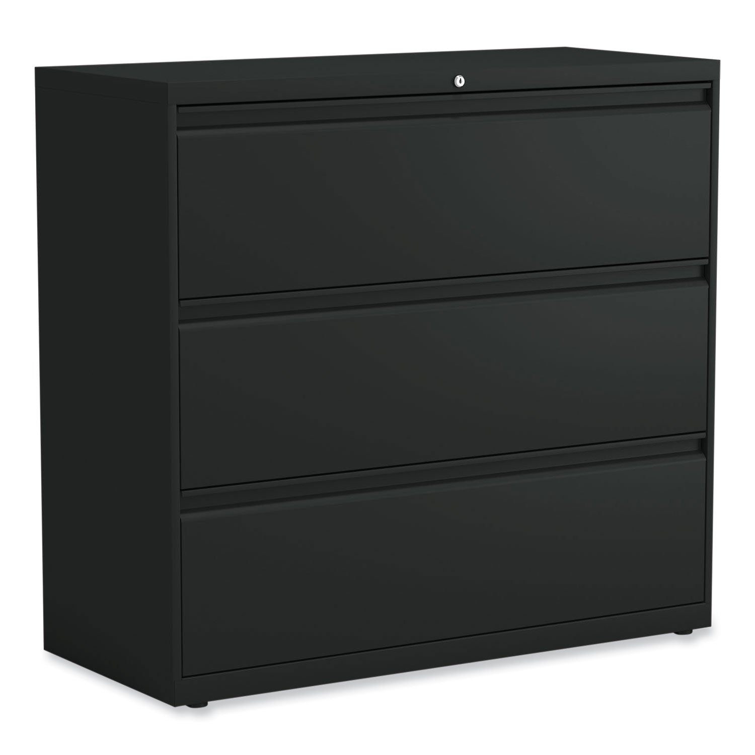 3-Drawer Lateral File | 42" Wide | Black