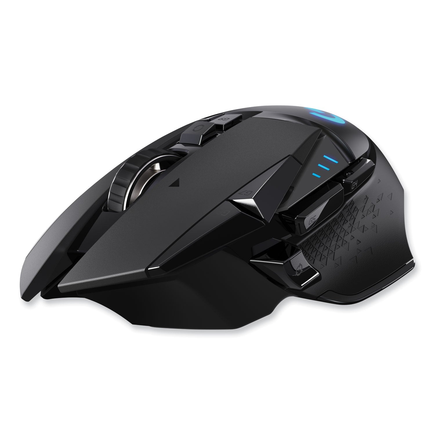 Logitech® G502 LIGHTSPEED Wireless Gaming Mouse, 2.4 GHz Frequency/33 ft Wireless Range, Right Hand Use, Black - Bloom Skins