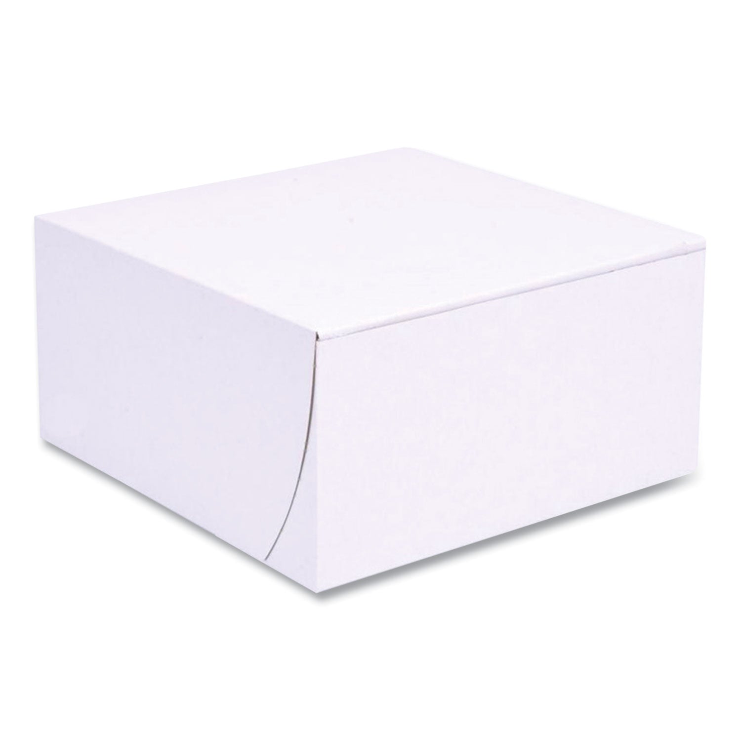 One-Piece Bakery Boxes | SCT 8x8x4 White