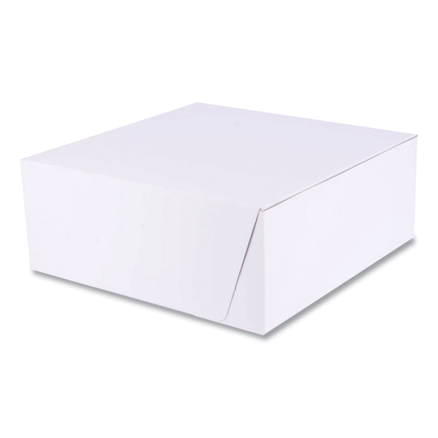 One-Piece Bakery Boxes | SCT 10x10x4 White