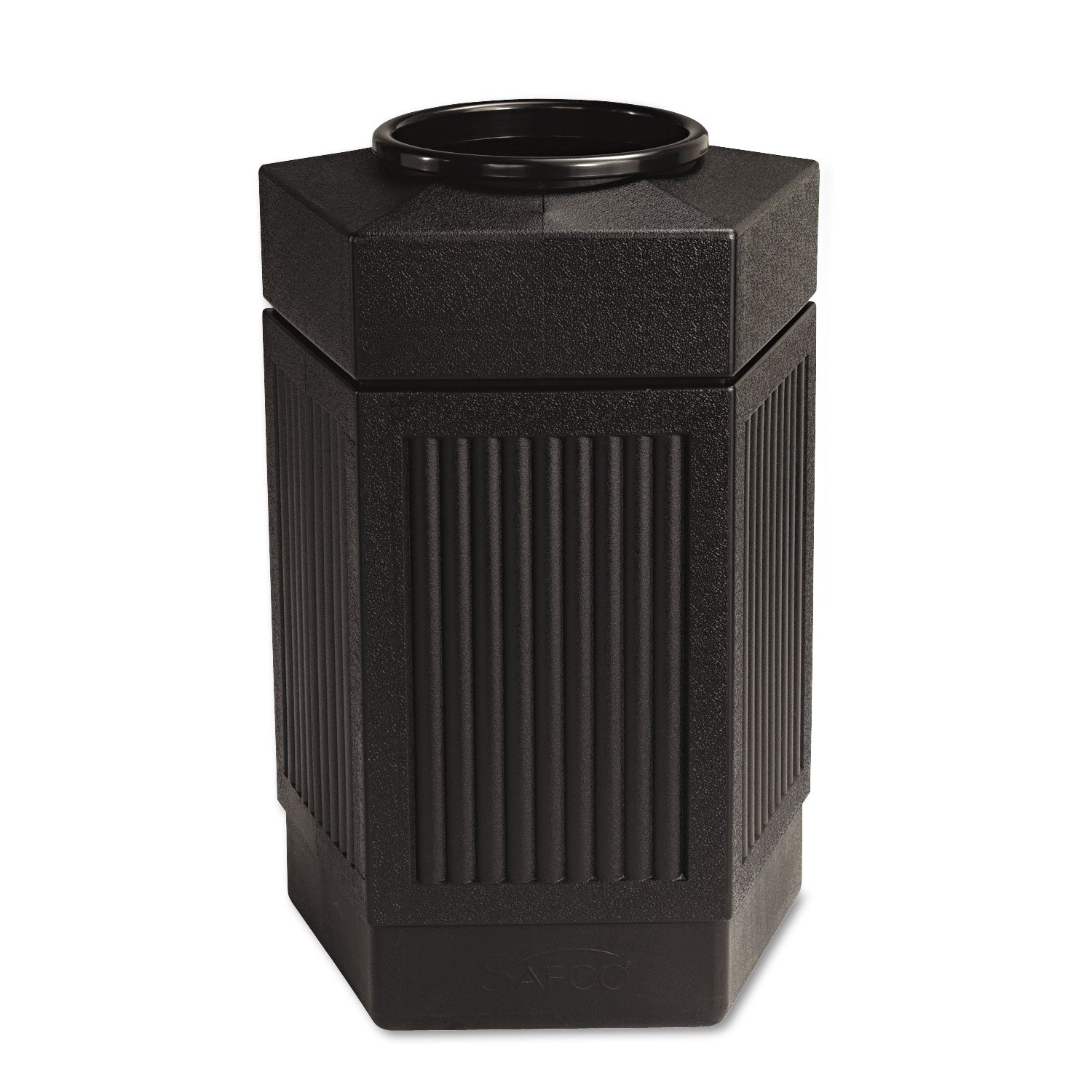 Canmeleon Pentagon Receptacle | 30 Gal Black