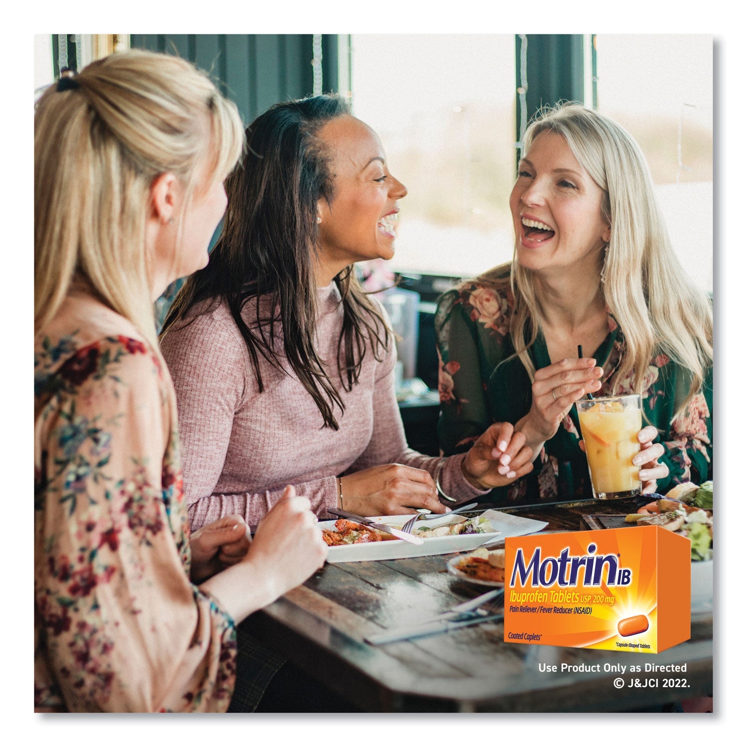 Motrin® IB Ibuprofen Tablets, Two-Pack, 50 Packs/box