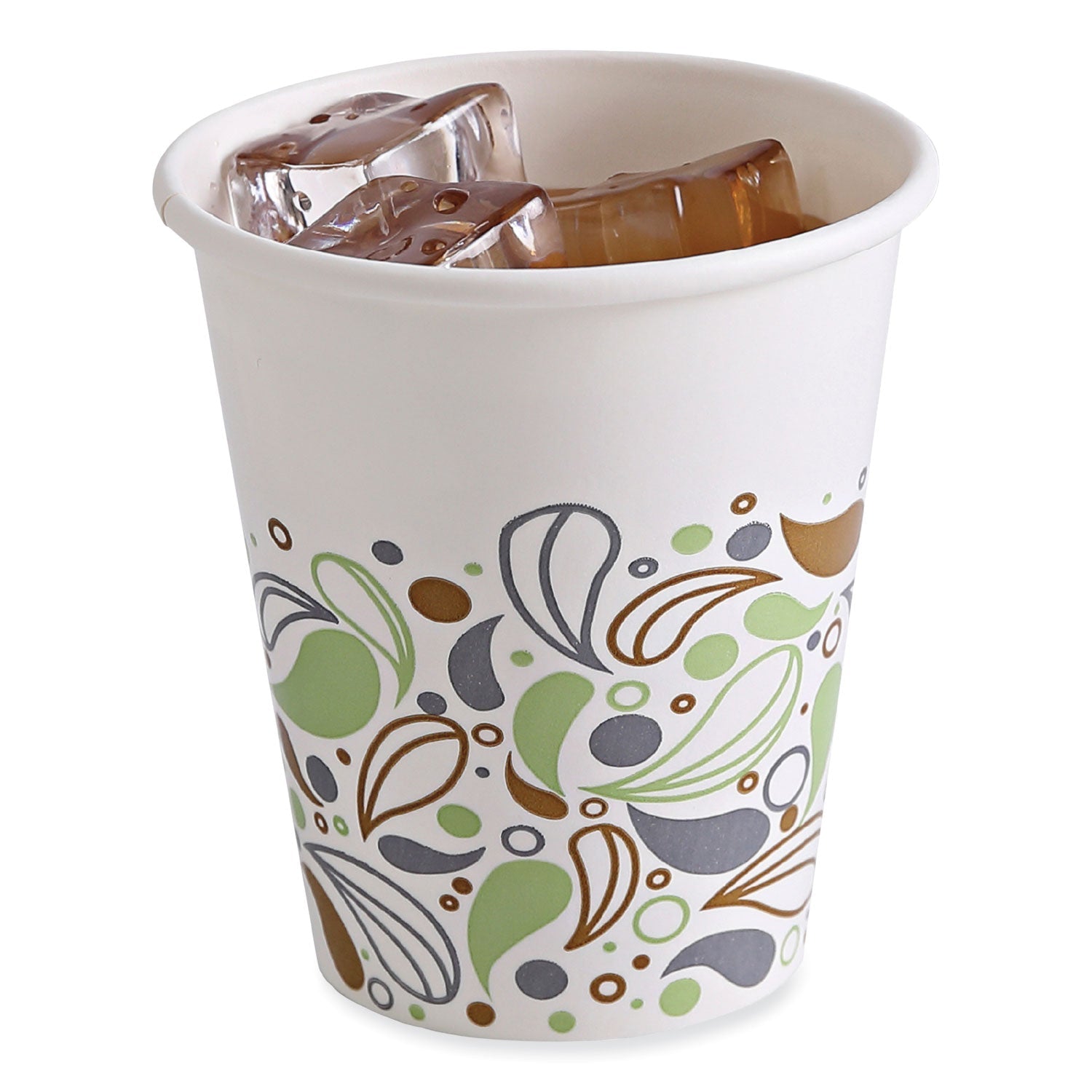 12 oz Printed Paper Cold Cups | 1000/Ctn
